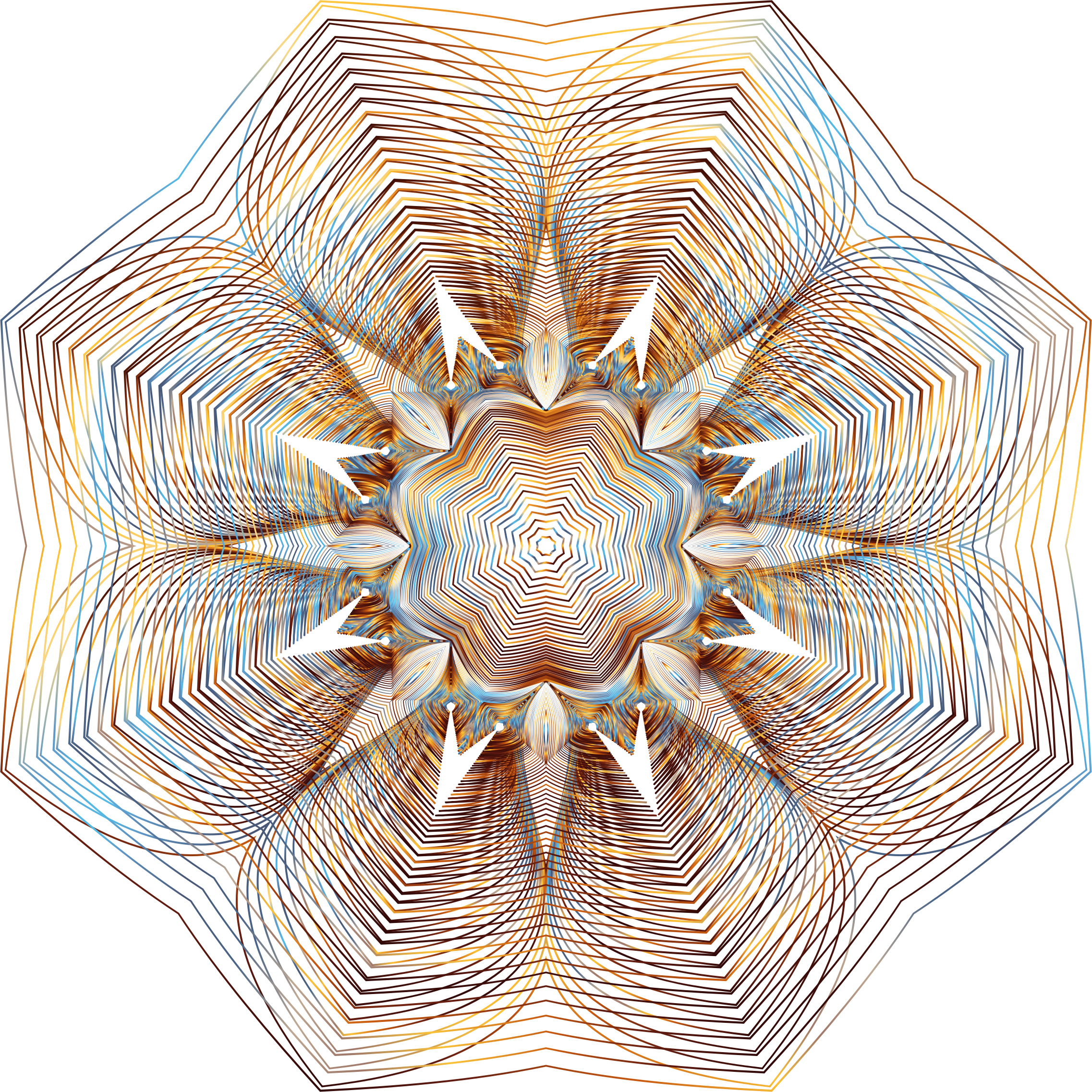 Line Art No Background : Clipart prismatic floral line art no background
