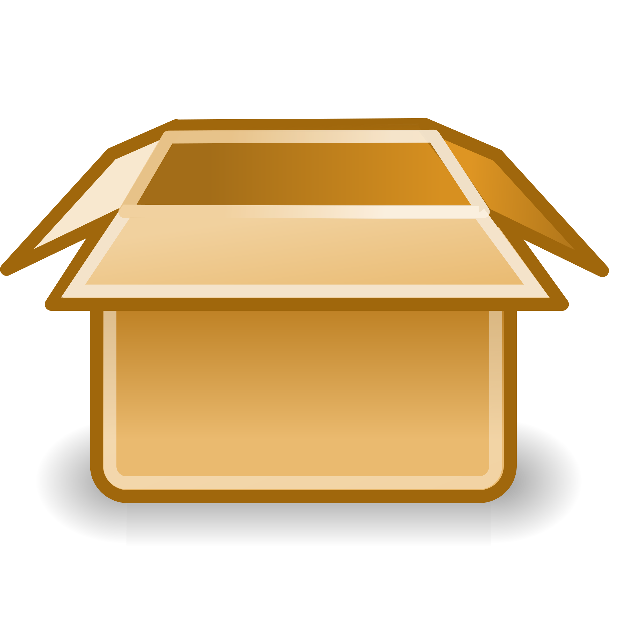 Download Clipart - Empty cardboard box