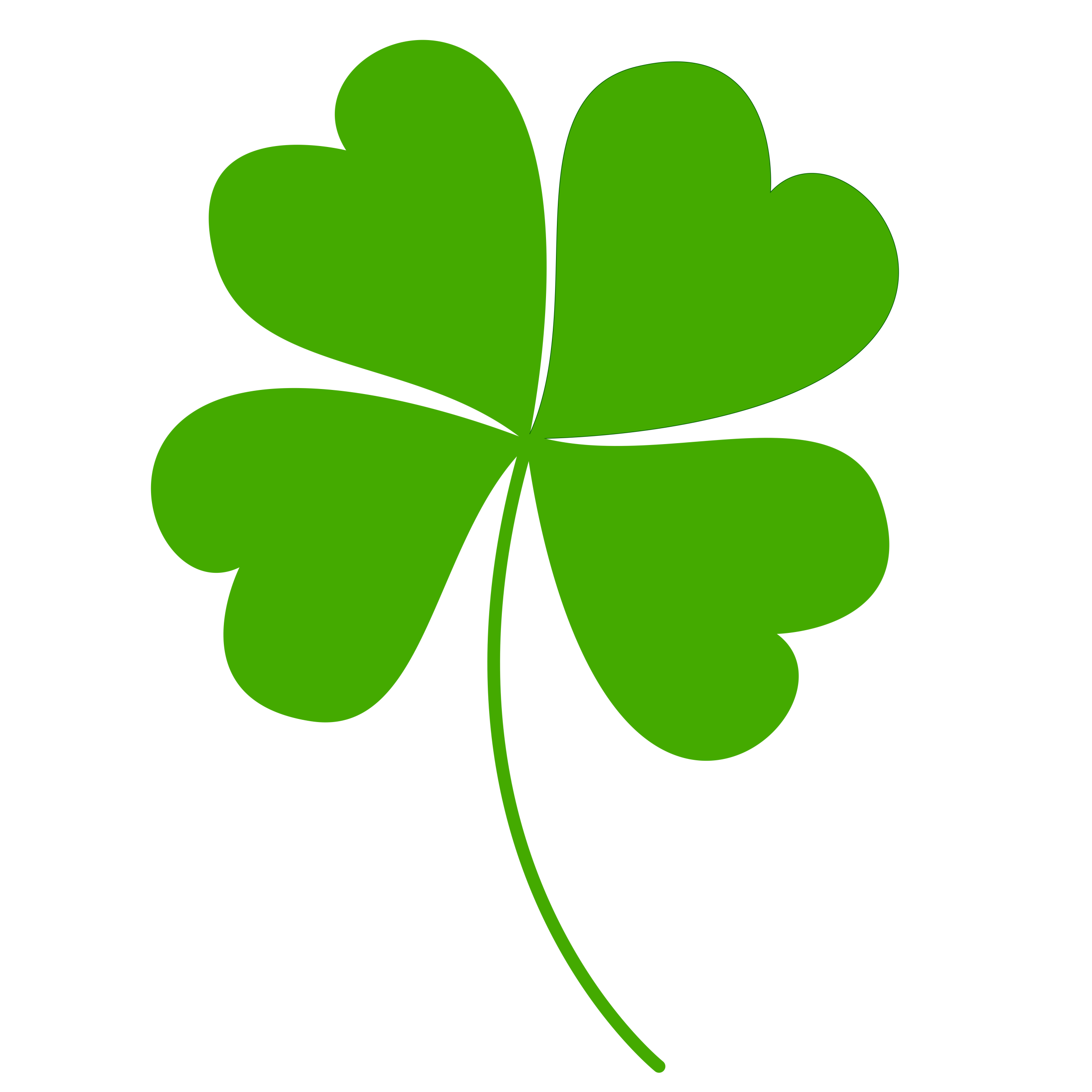 clipart four leaf clover - photo #24