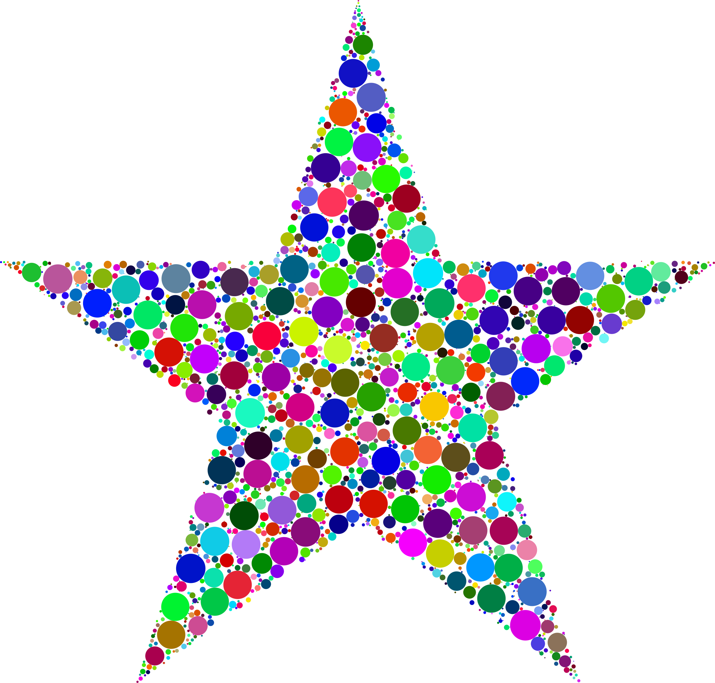 Clipart Colorful Circles Star clipart-colorful-circles-star