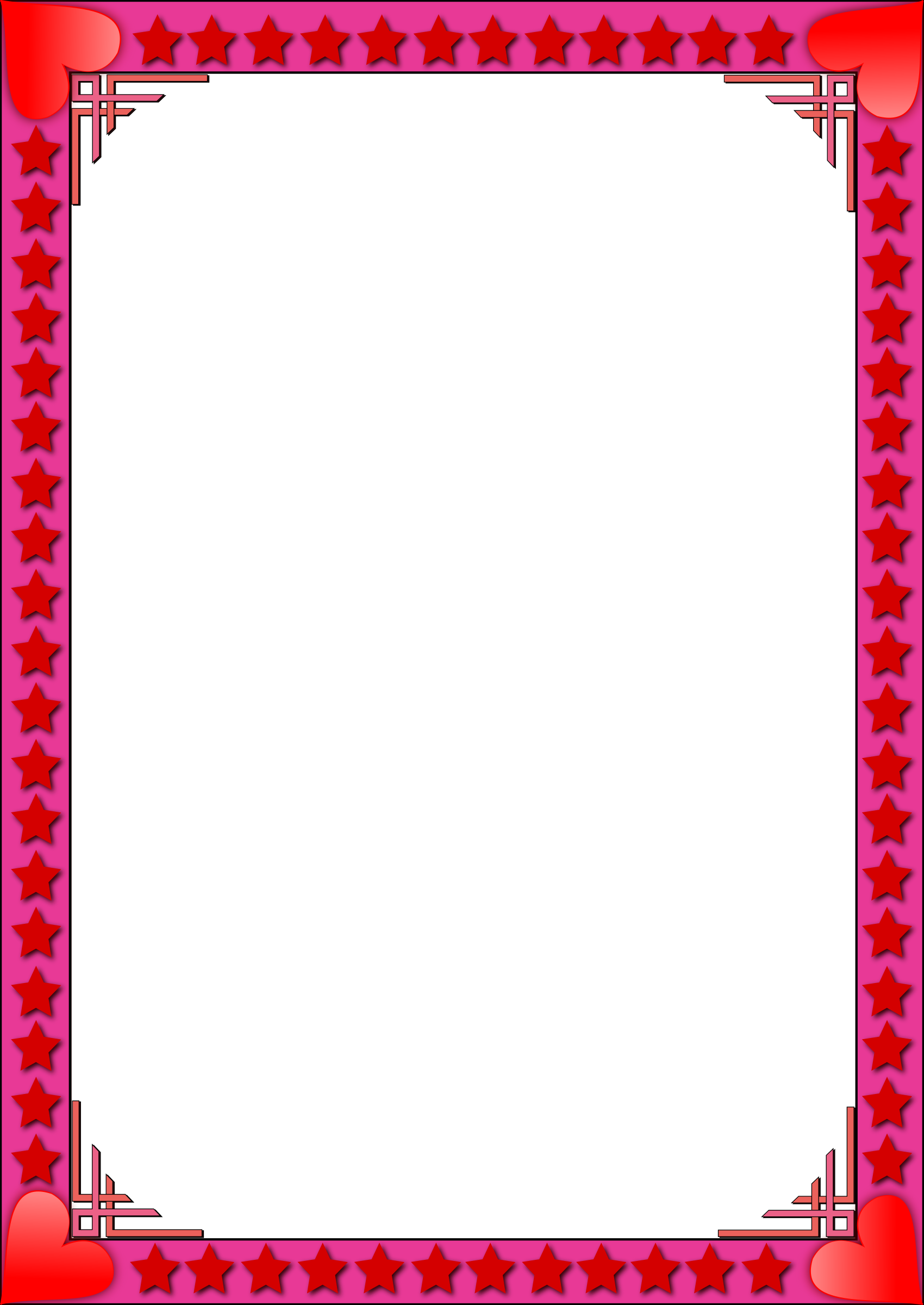 Clipart - Valentine frame