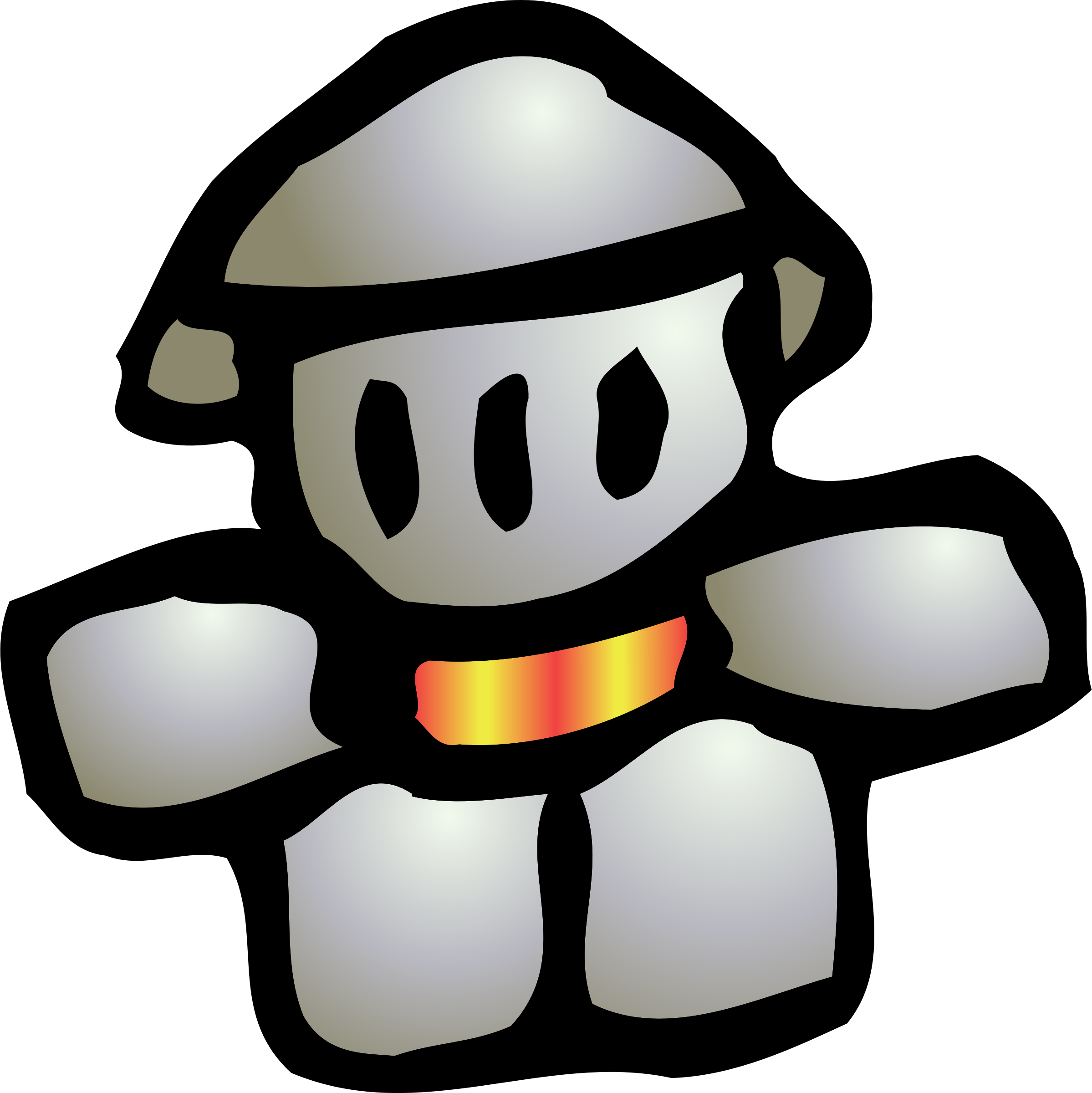 Clipart Red Knight Icon