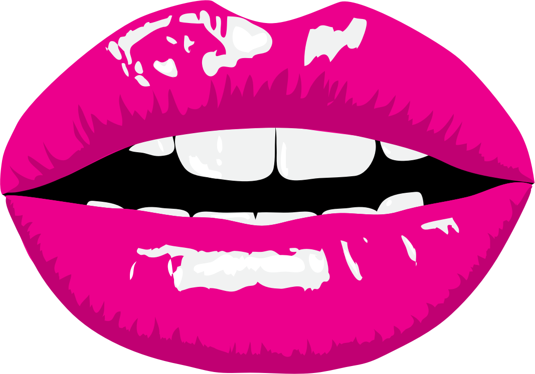 clip art pink lips - photo #28