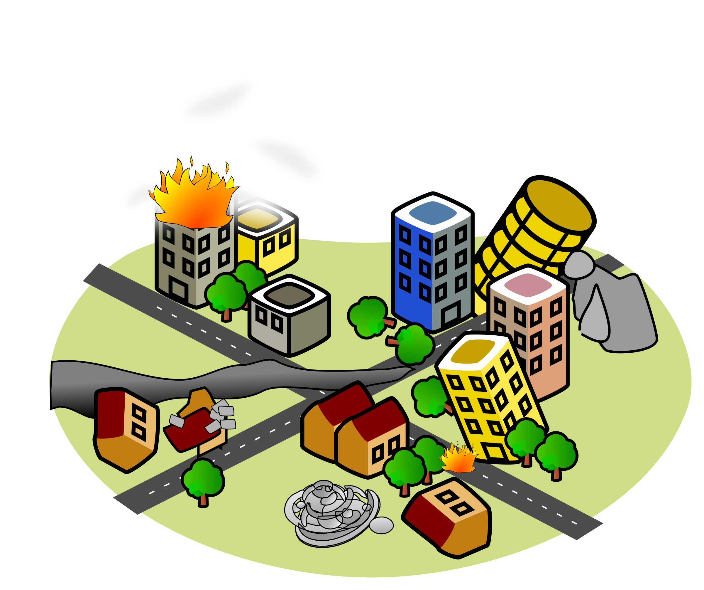 earthquake clipart - photo #10