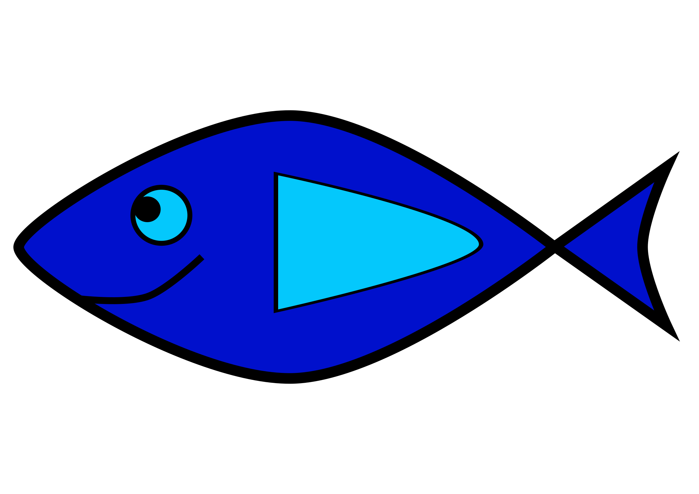 Clipart - Simple fish 2