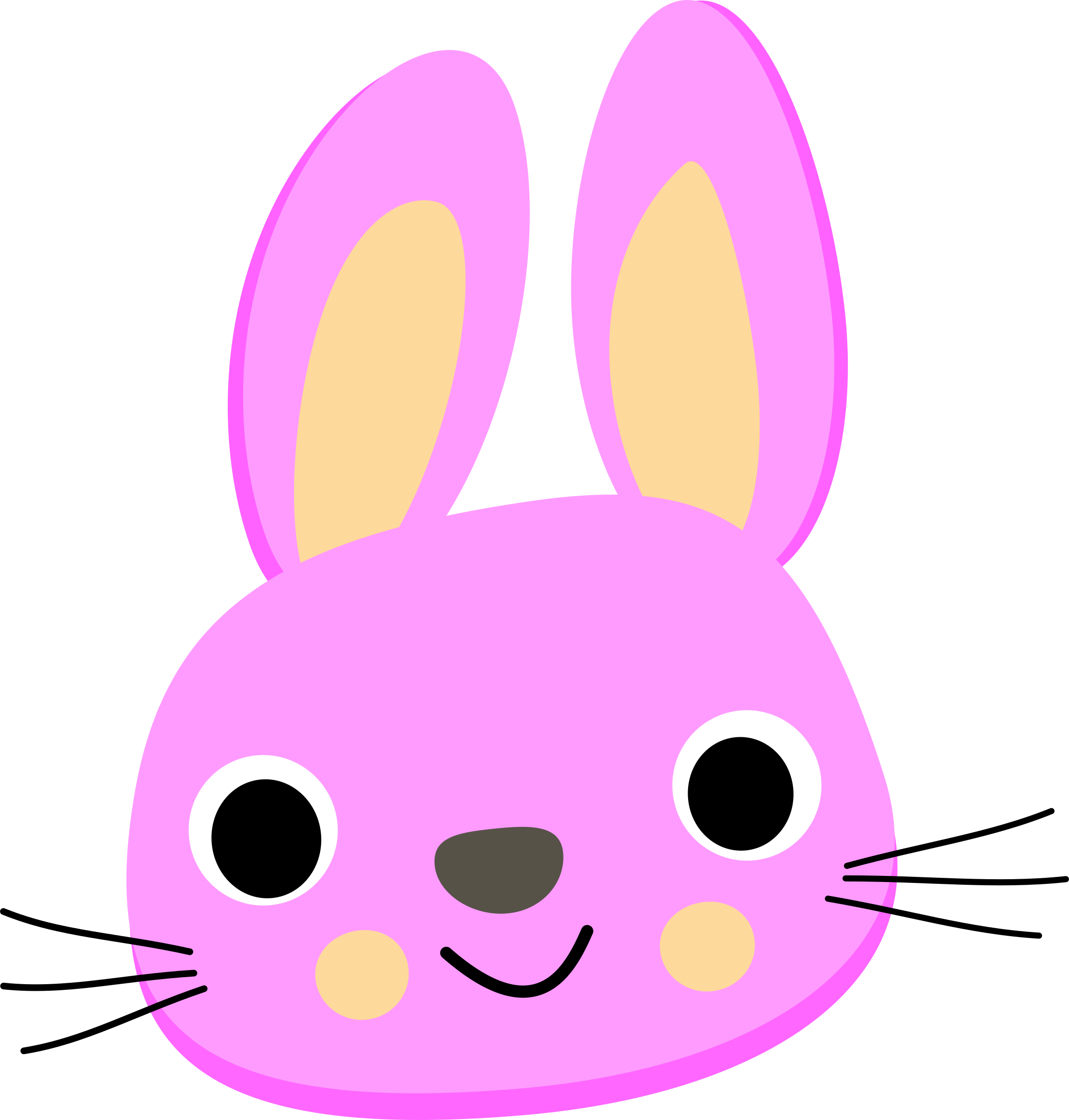 rabbit pink