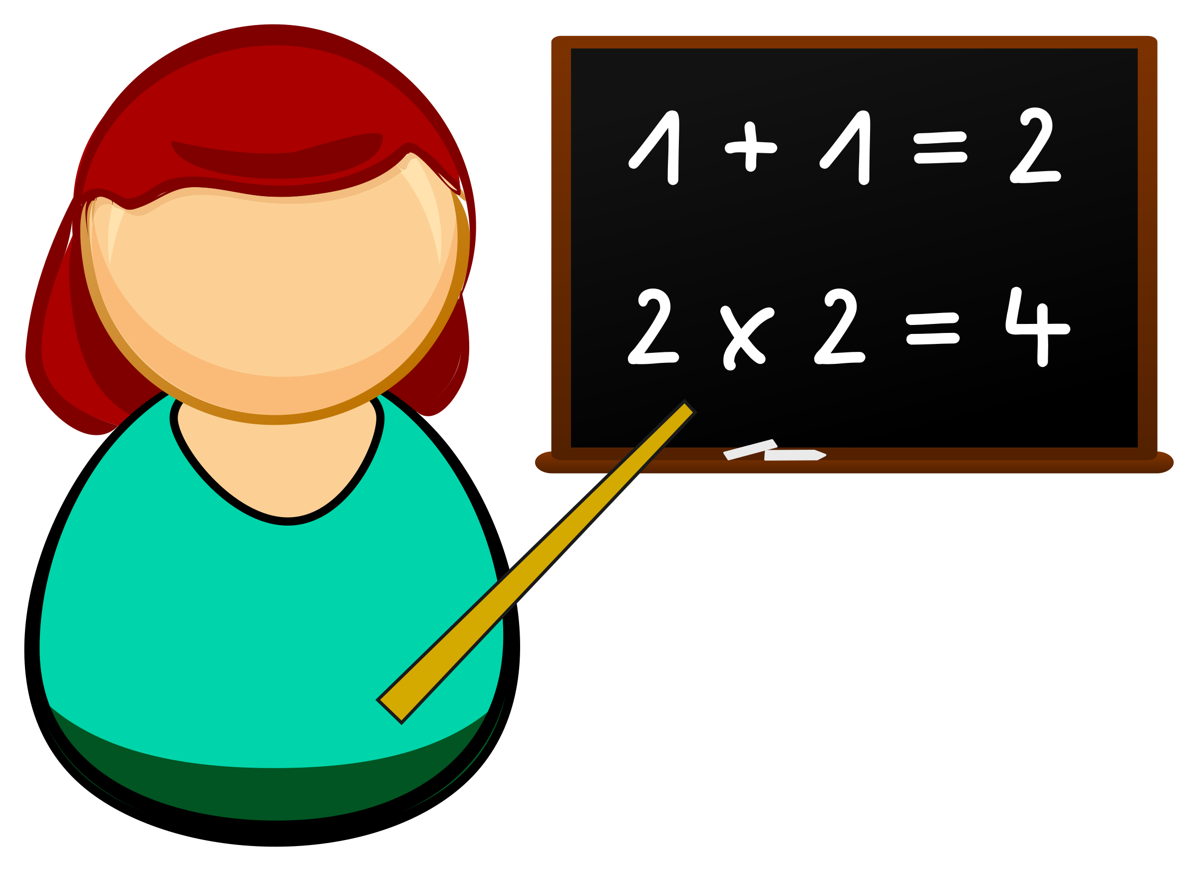 Clipart - Teacher