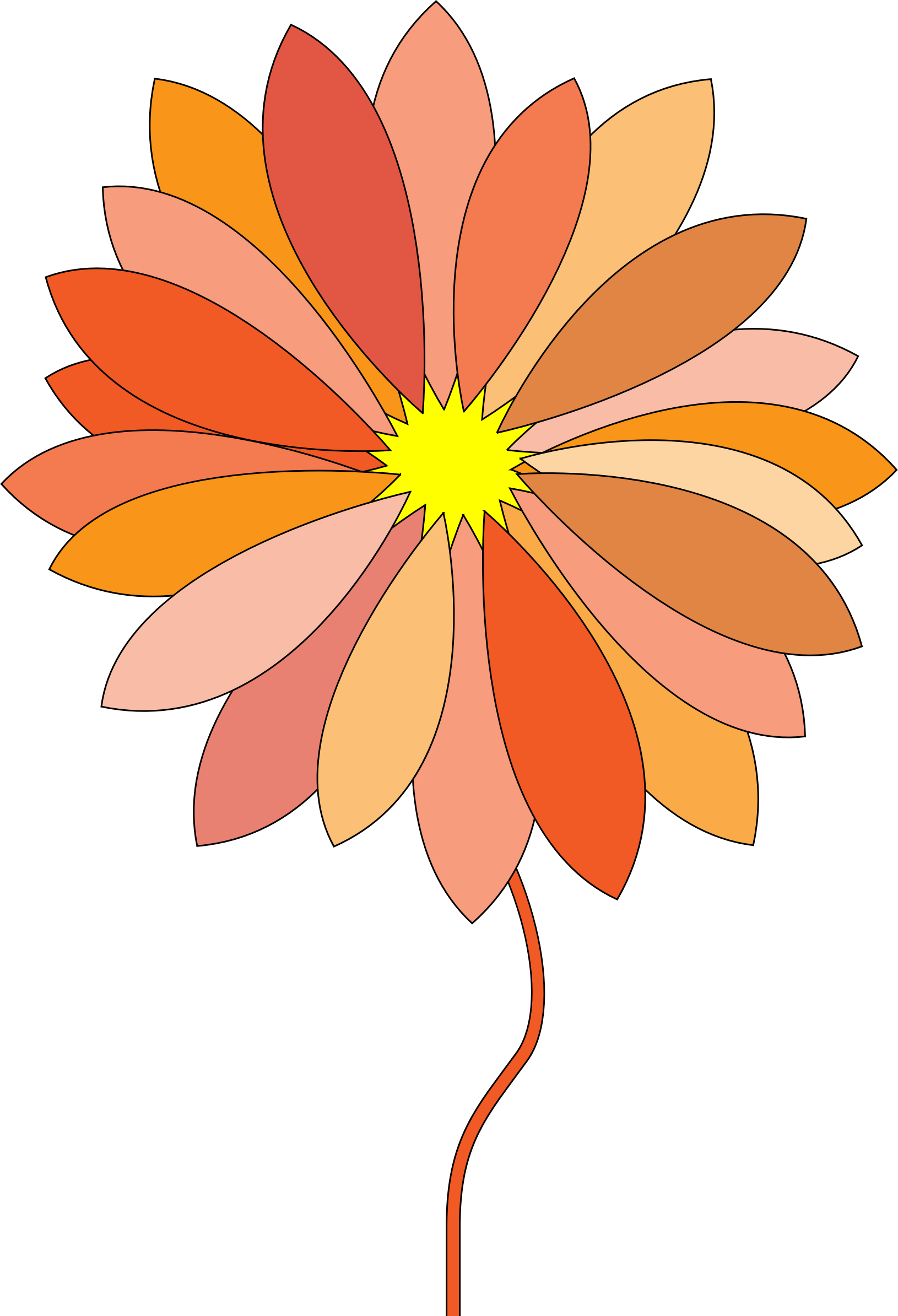 cartoon flower