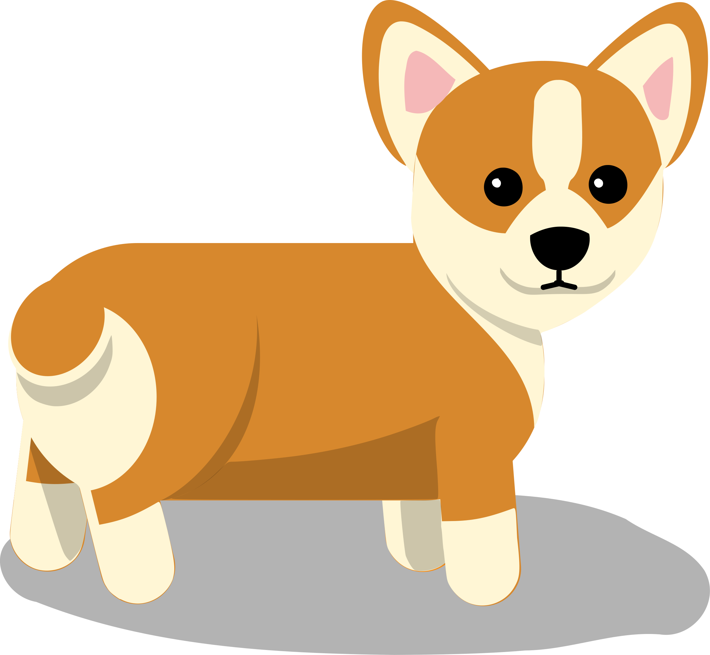 Download Clipart - Corgi