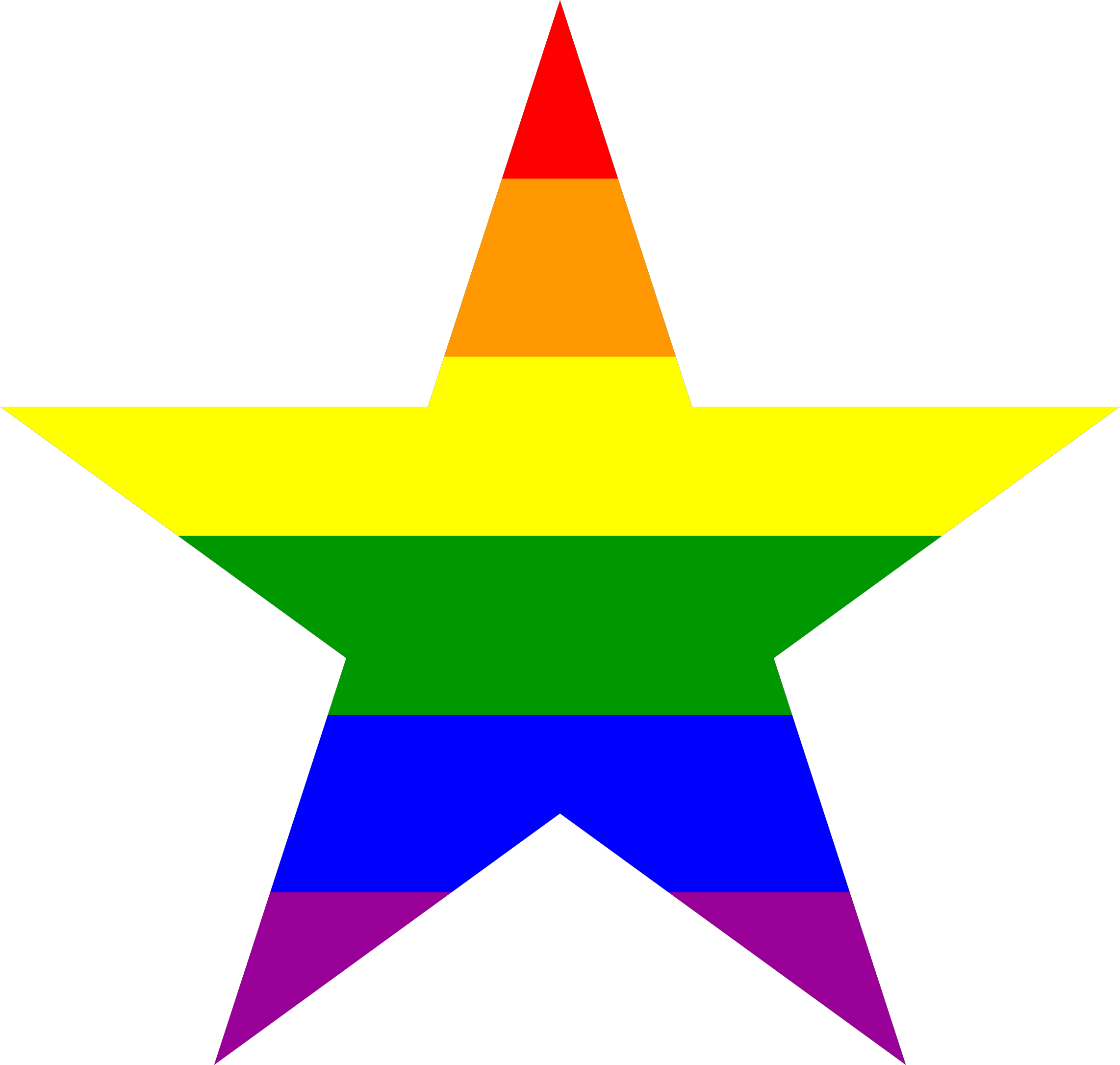 rainbow stars clipart - photo #9