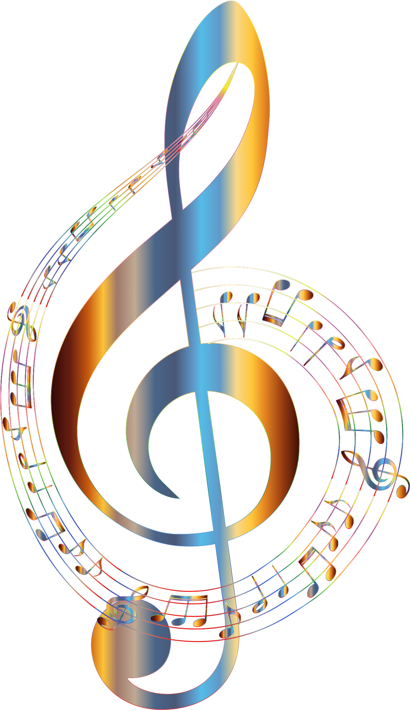 Transparent Music Notes Clipart : Transparent Music Notes Clipart ...