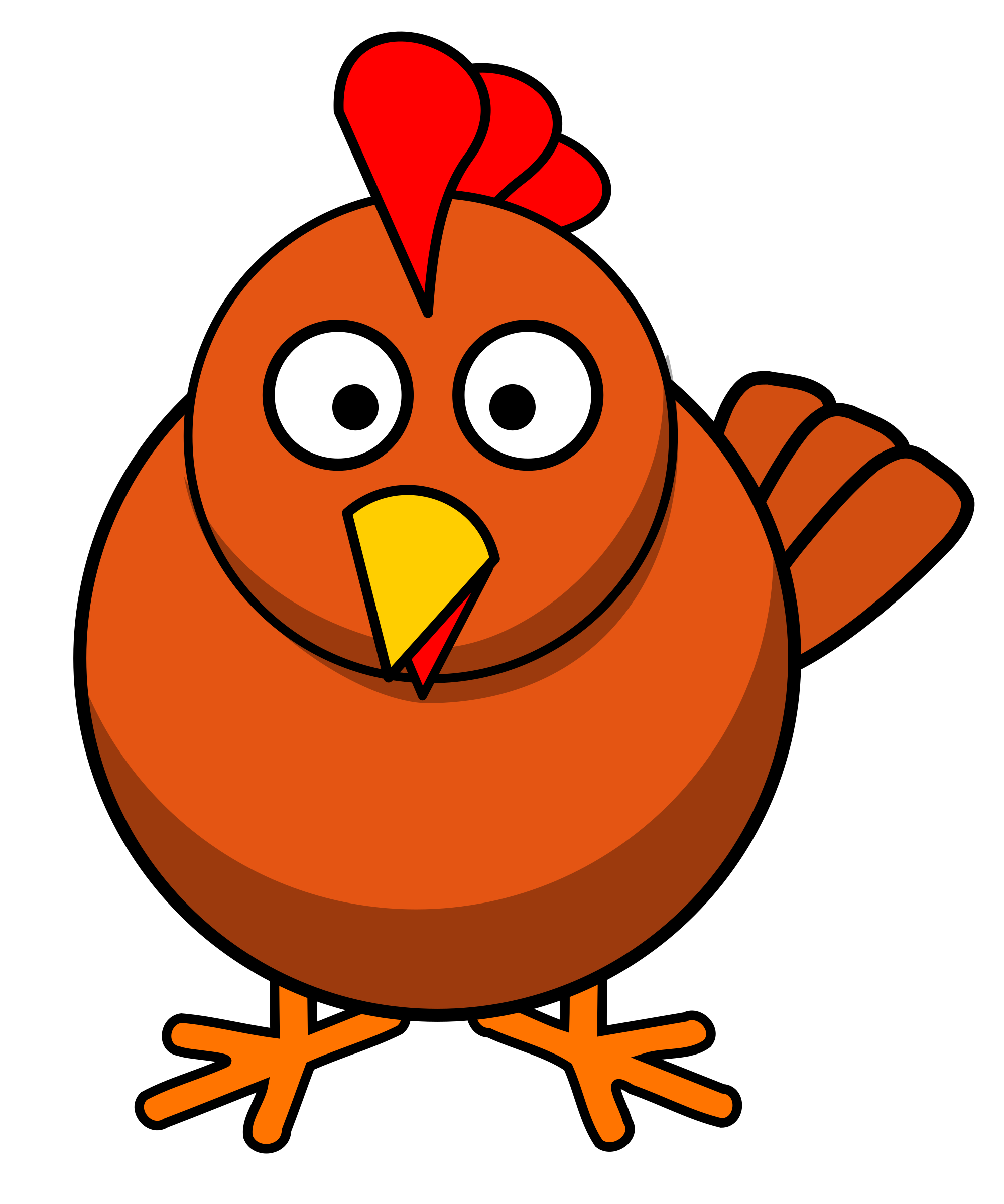 clipart of fried chicken - photo #44