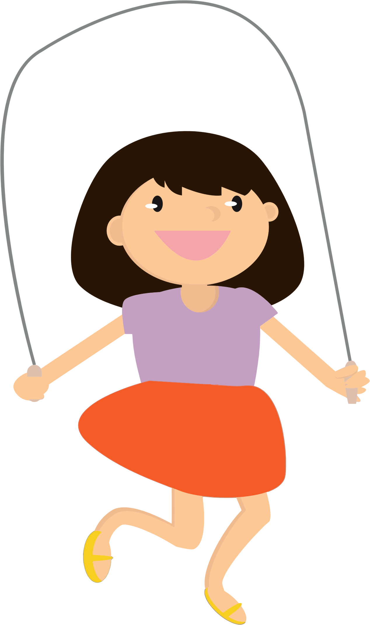 Girl Jumping Ro...