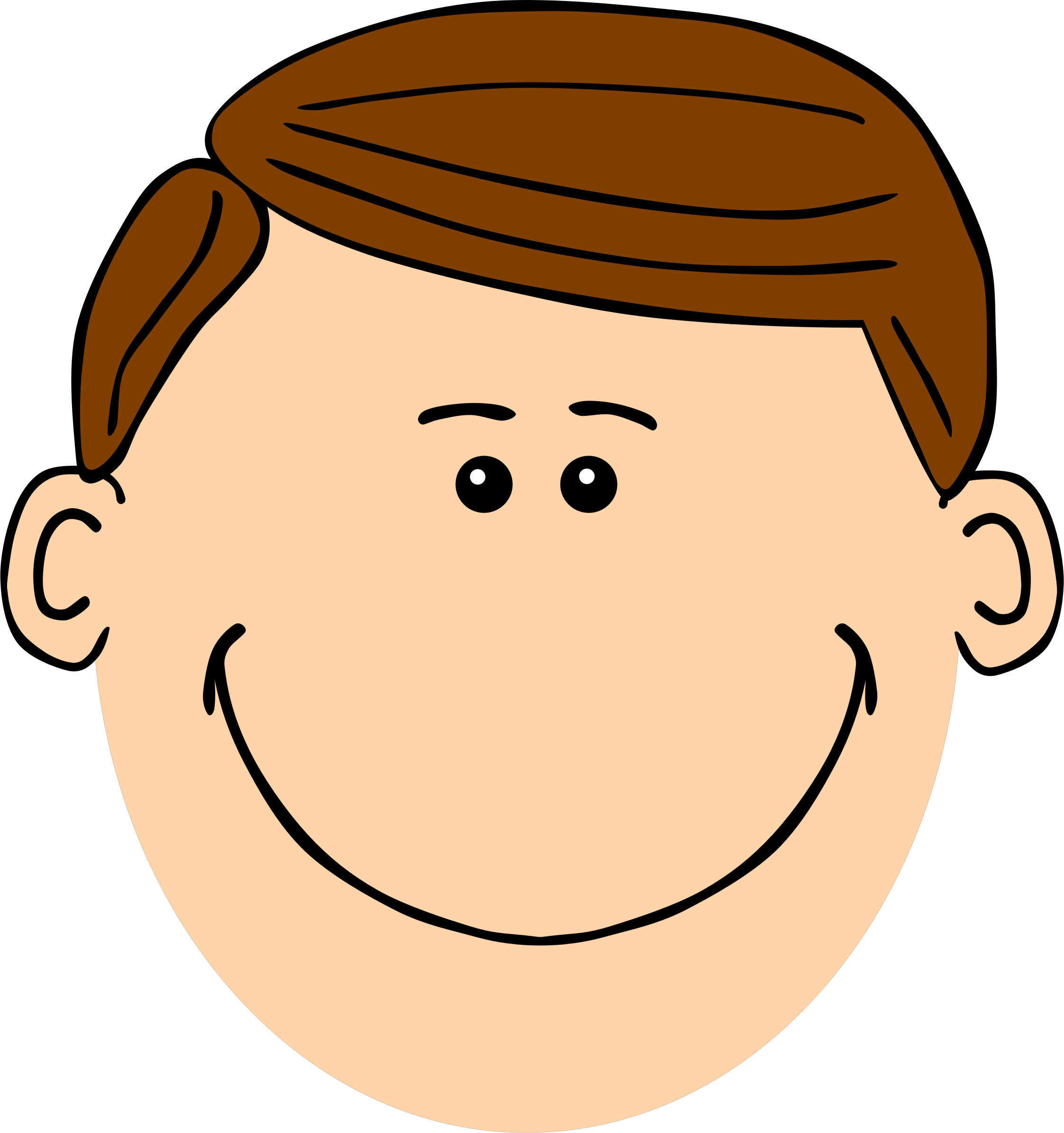 clipart man face - photo #28