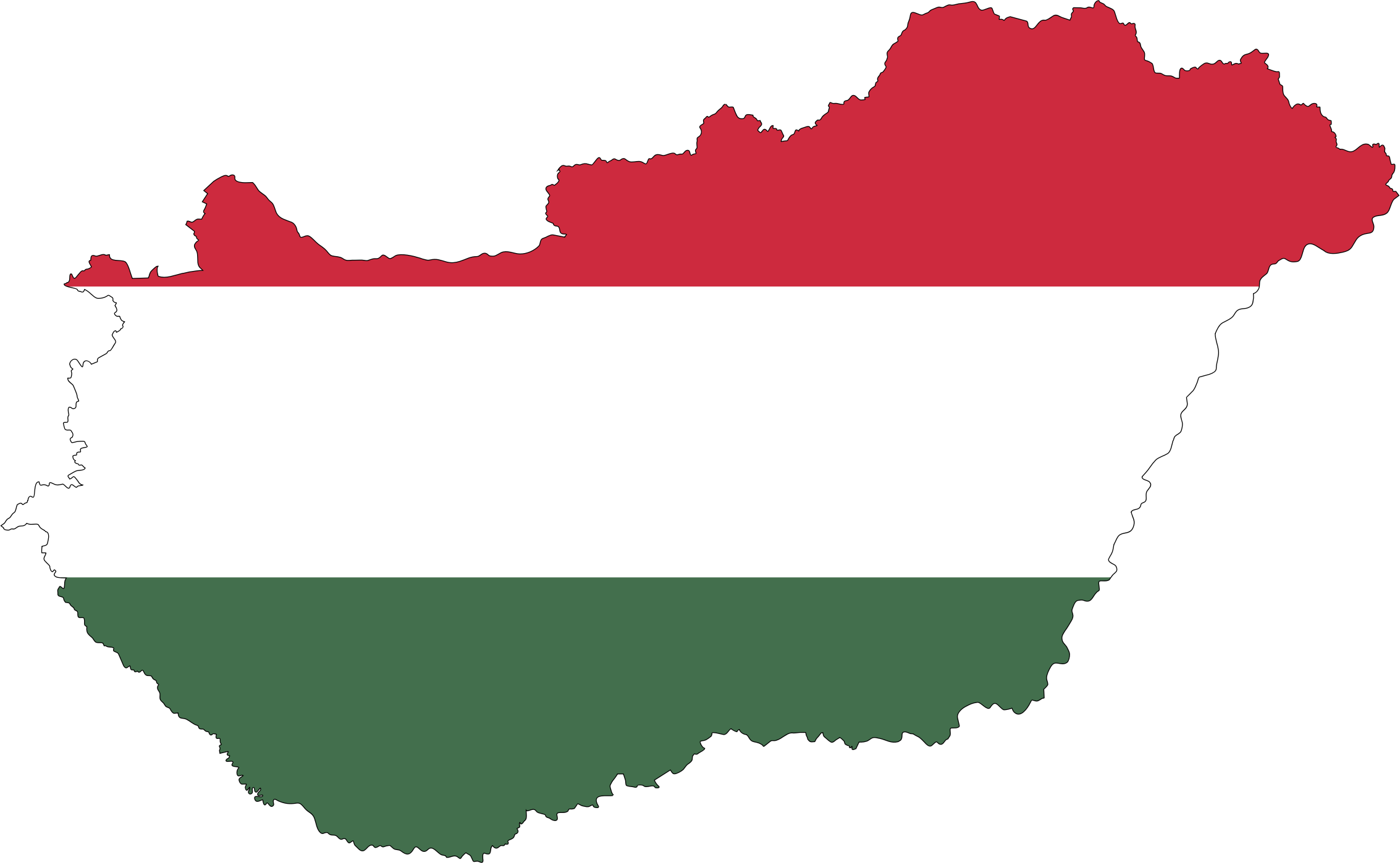 Round 19th : Magyarország Szépe 2017 Hungary-Map-Flag-With-Stroke