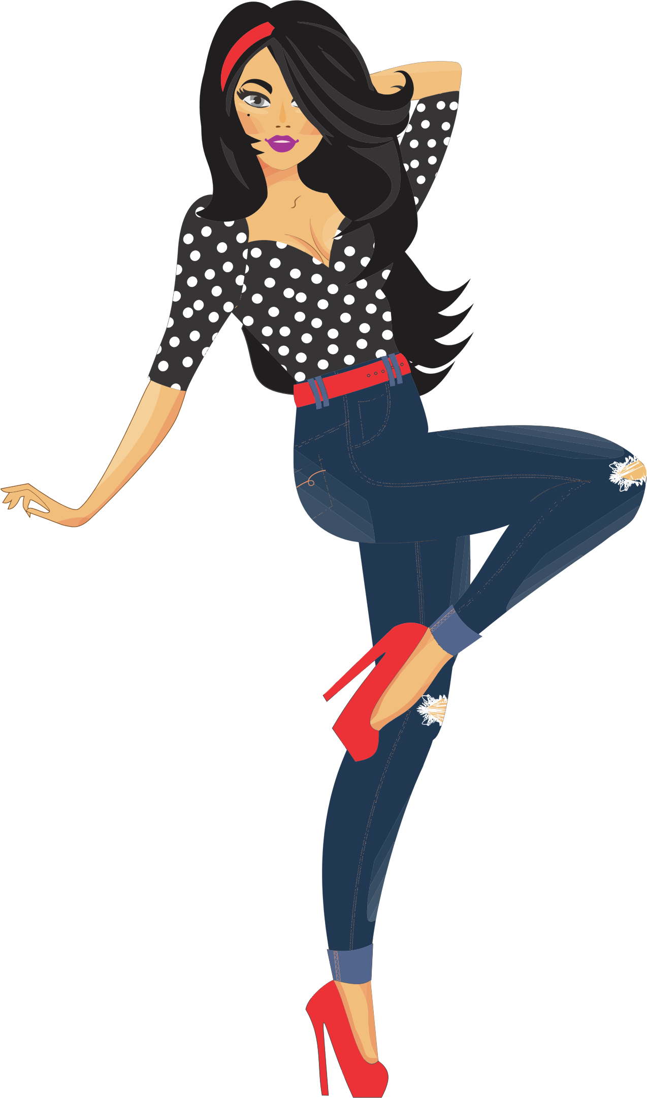 Download Clipart - Fashion Woman 2