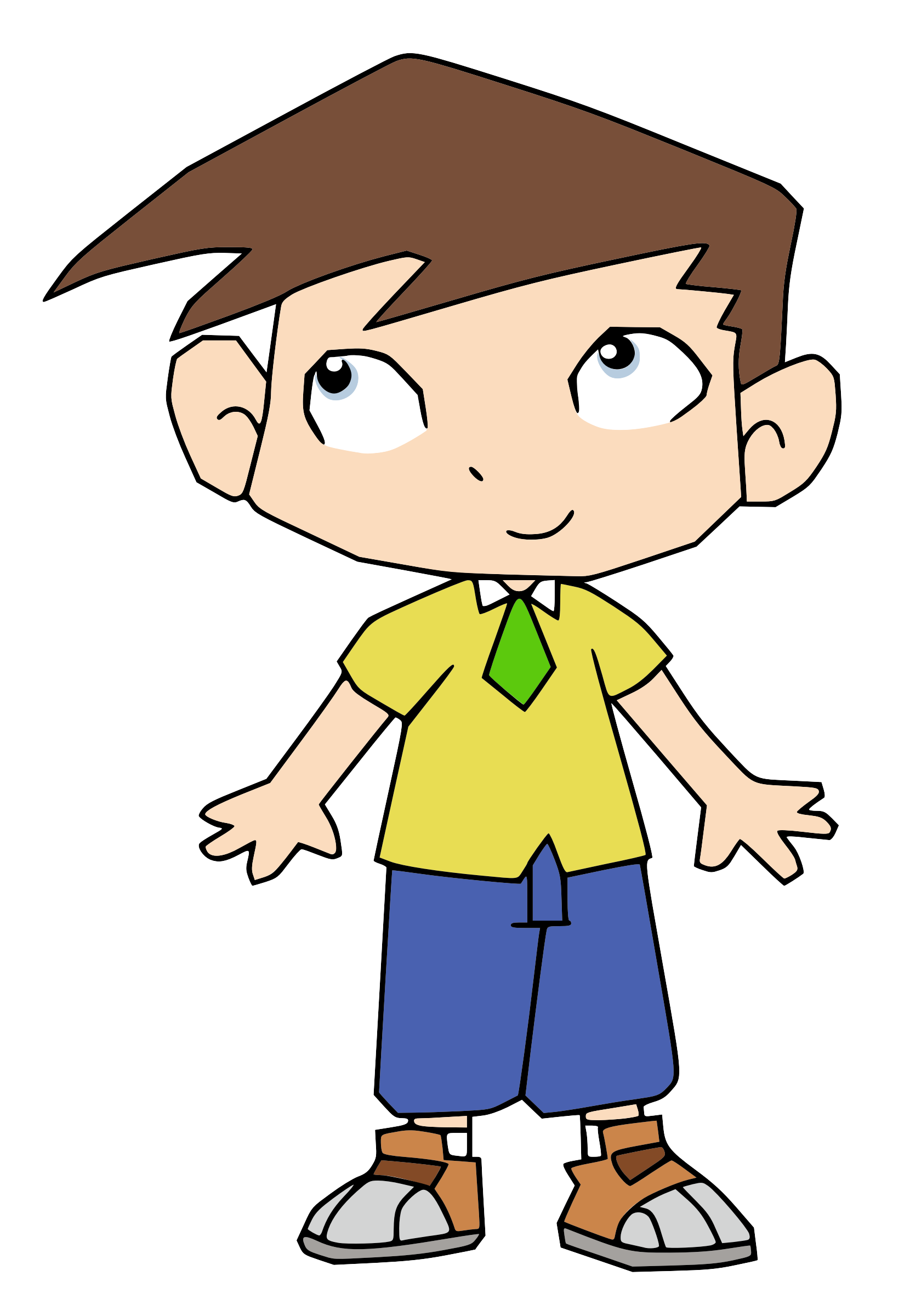 Clipart - Cartoon Boy