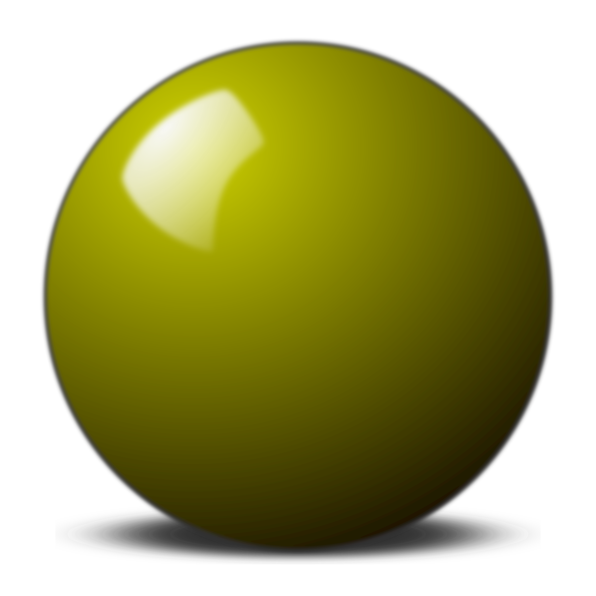clipart yellow ball - photo #24