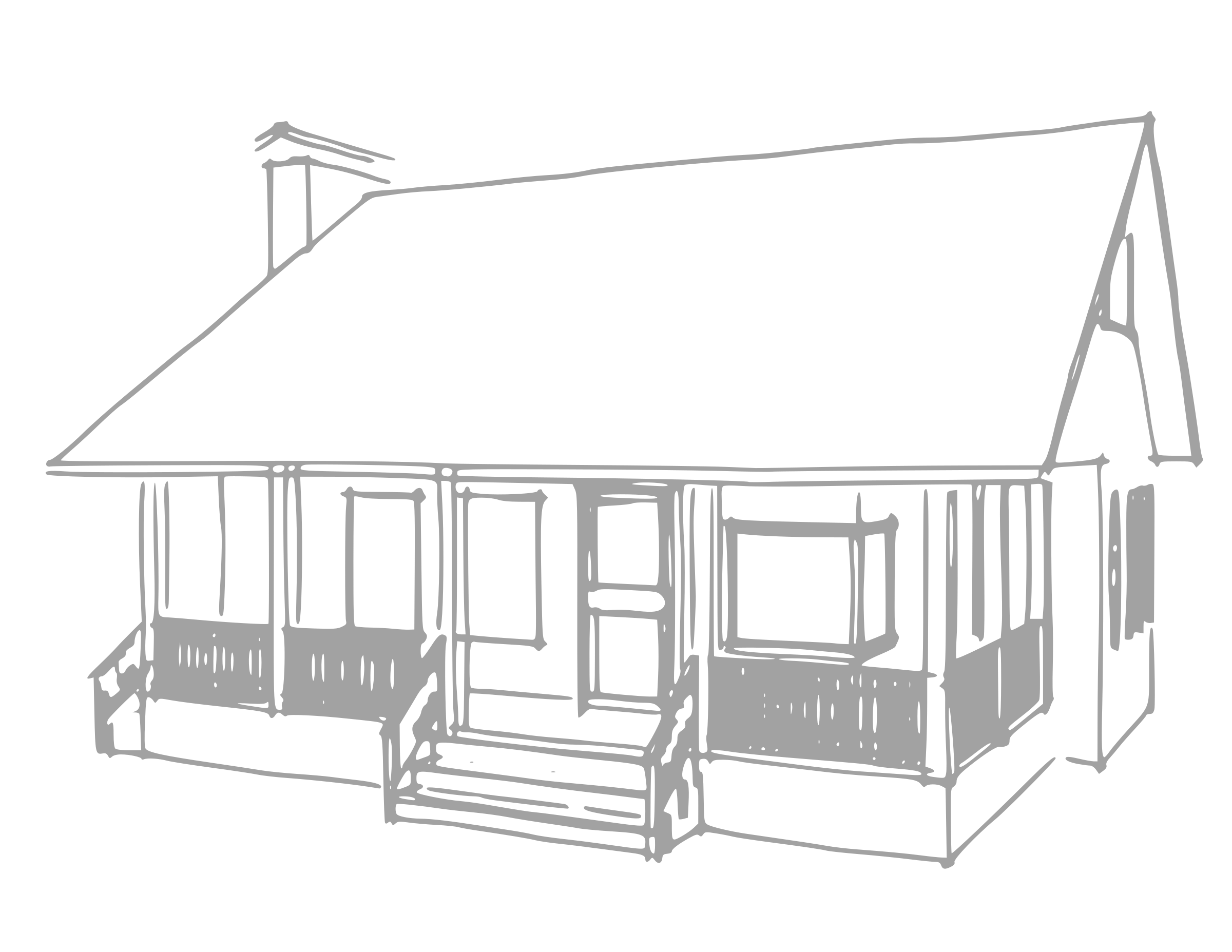 house with porch clipart - photo #29