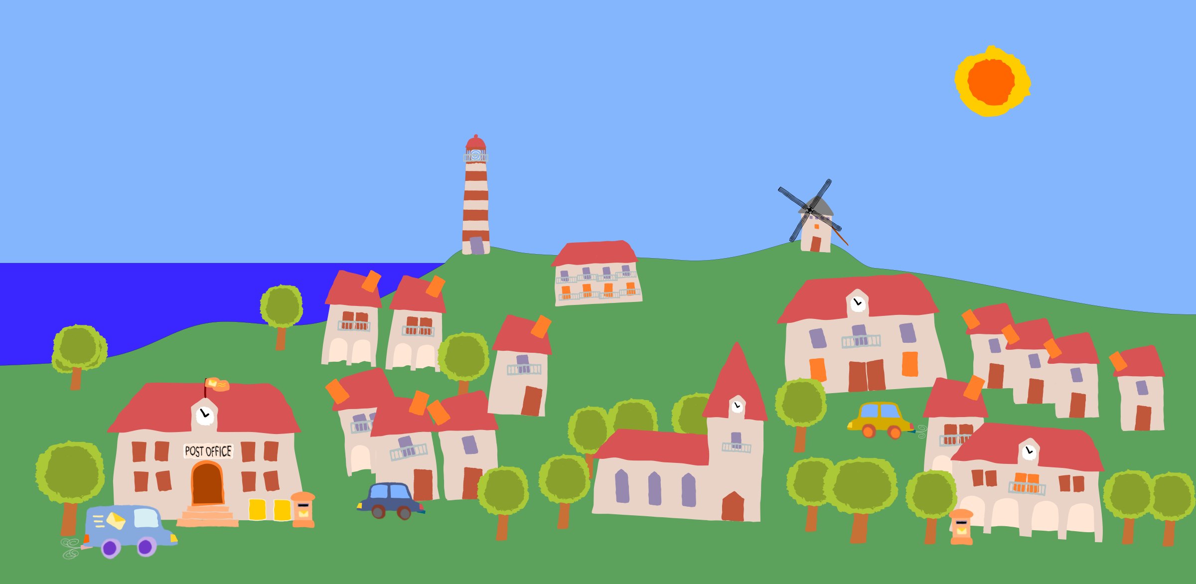 clipart pictures of villages - photo #30