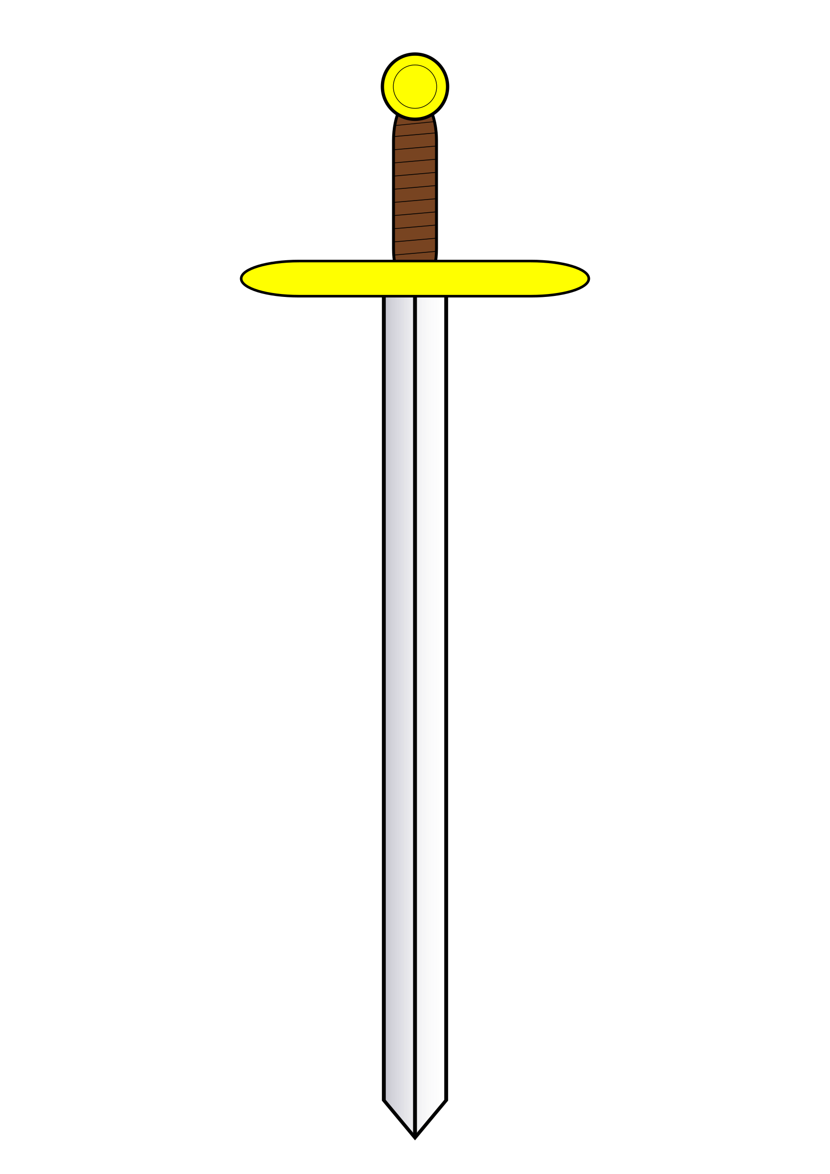 Clipart - sword proper