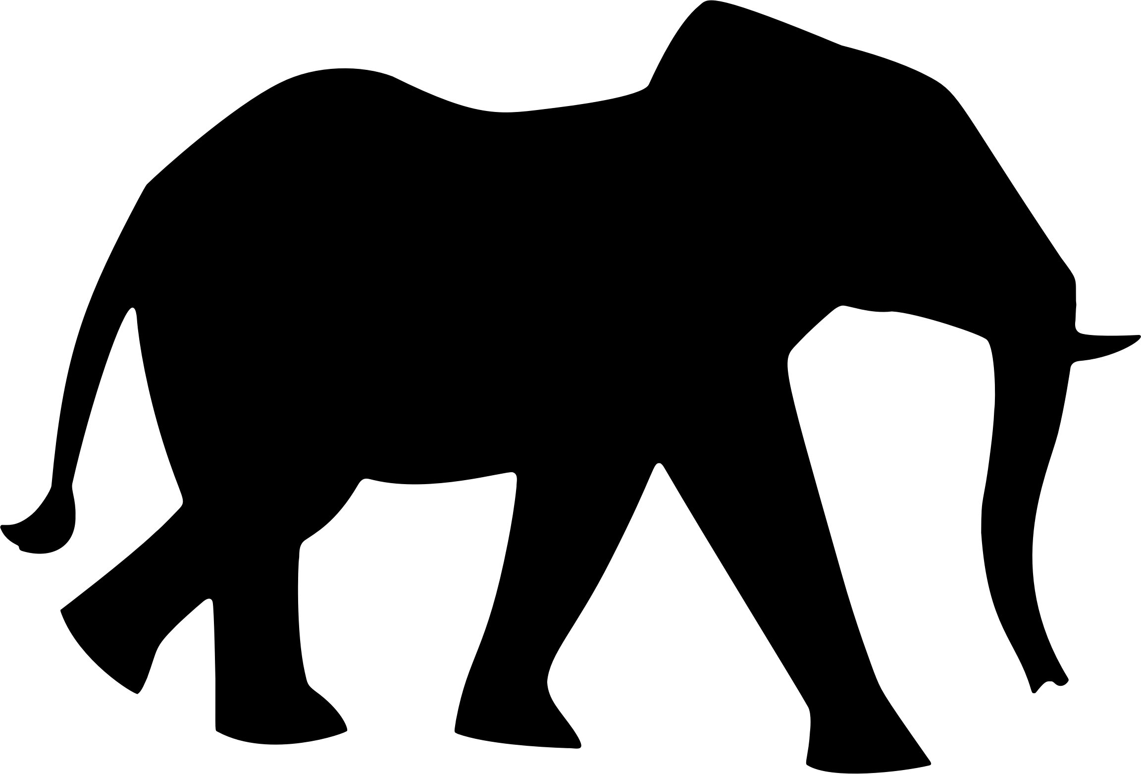 elephant silhouette 3