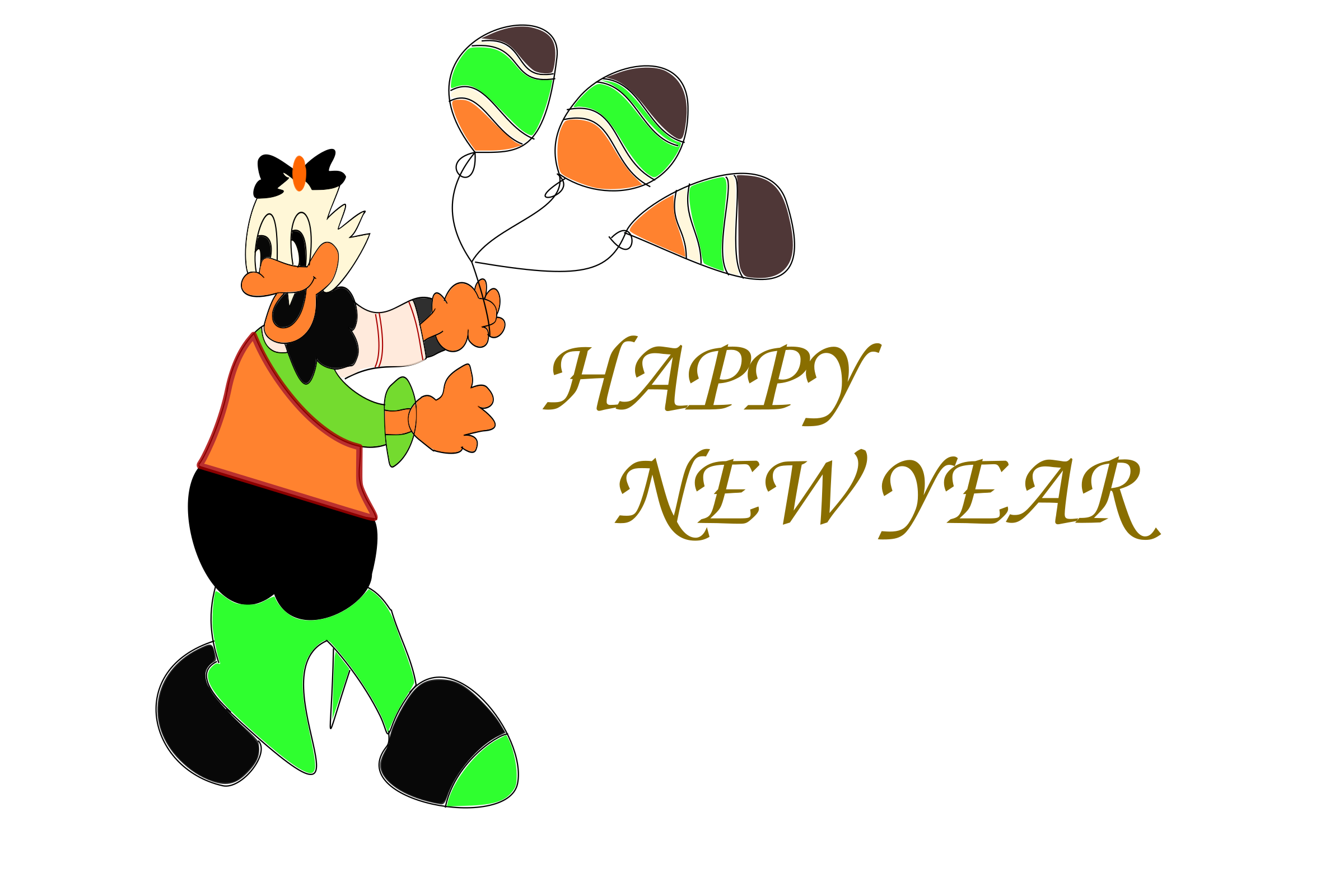 new year wishes clipart - photo #46
