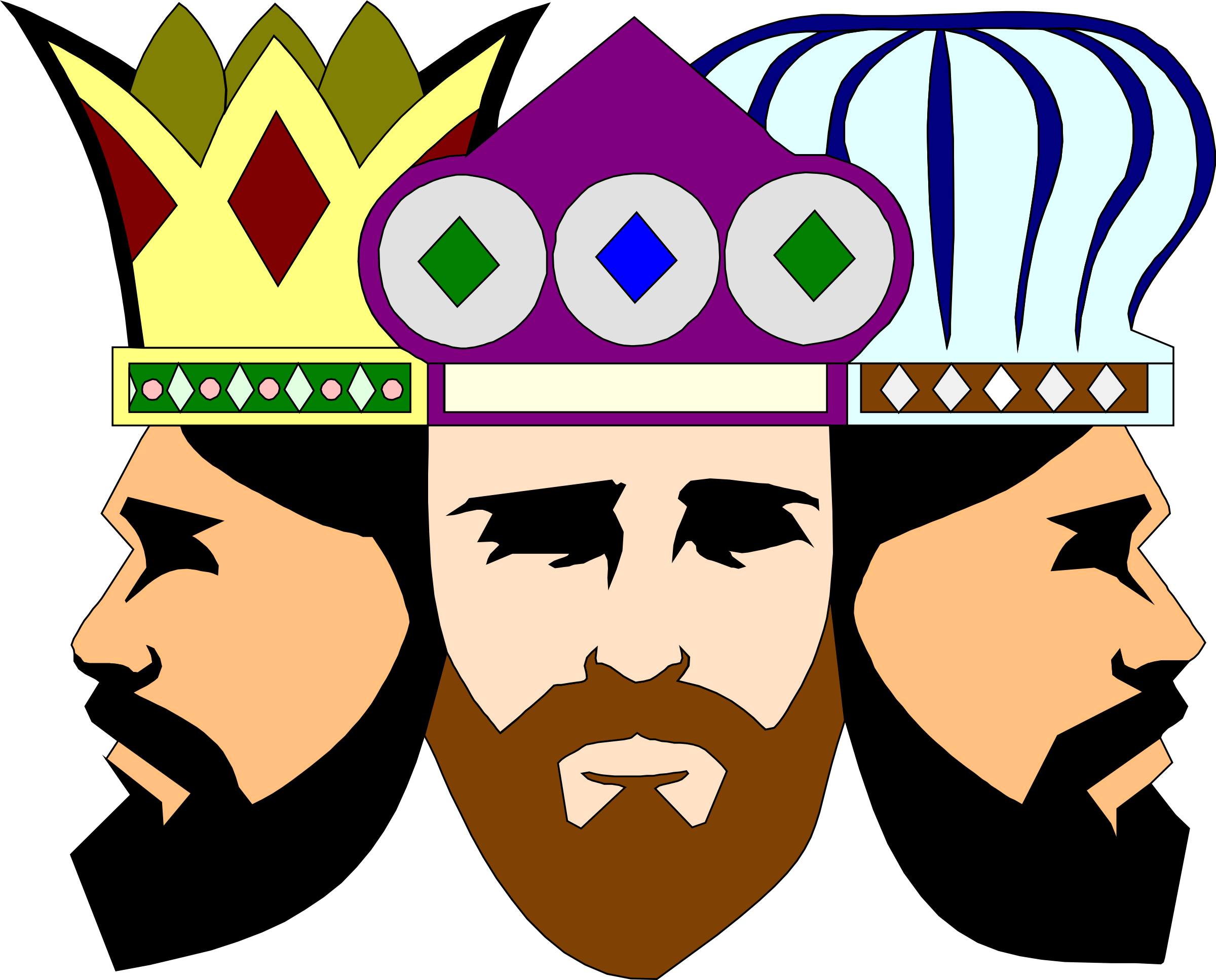 three kings clip art - photo #21