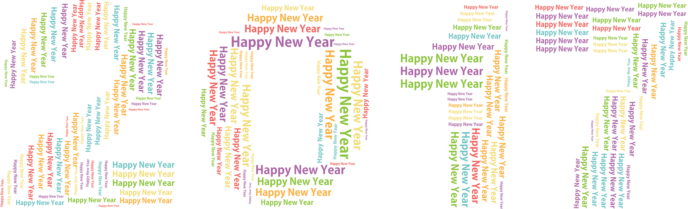 new years word