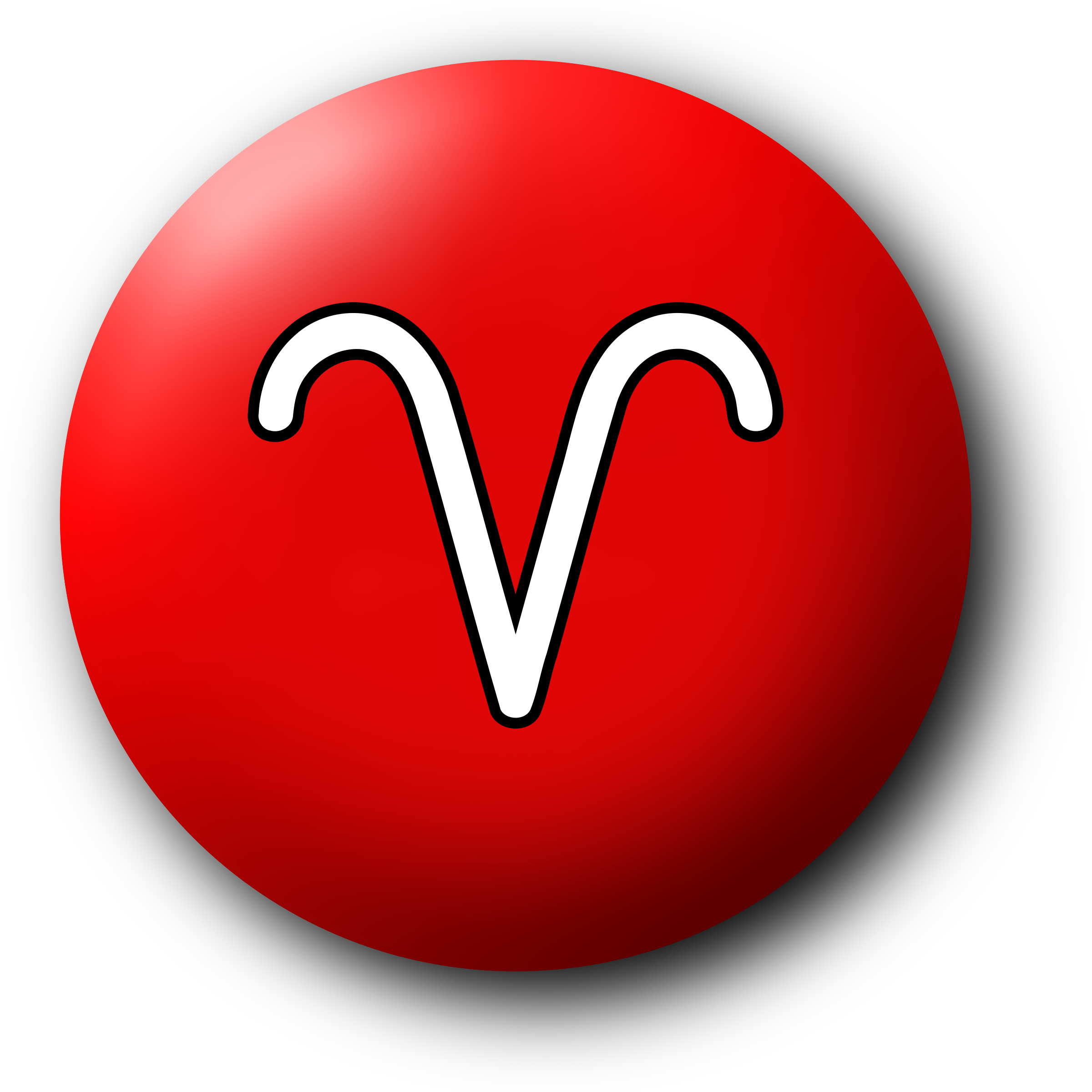 Clipart Aries  symbol 3