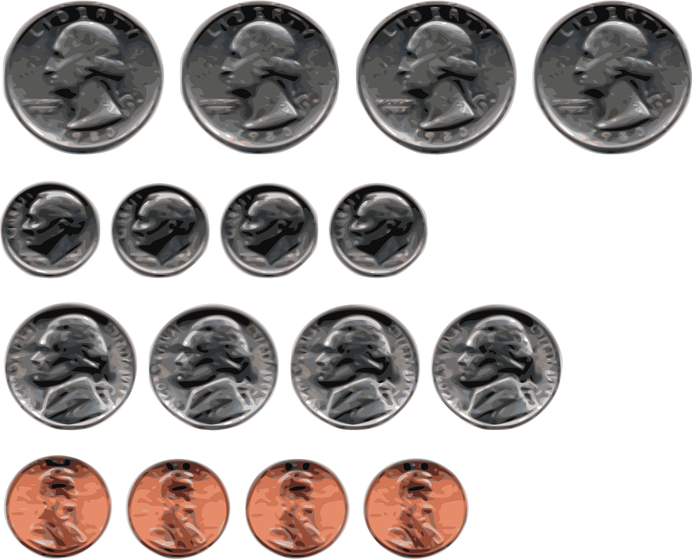 us coins clipart - photo #17