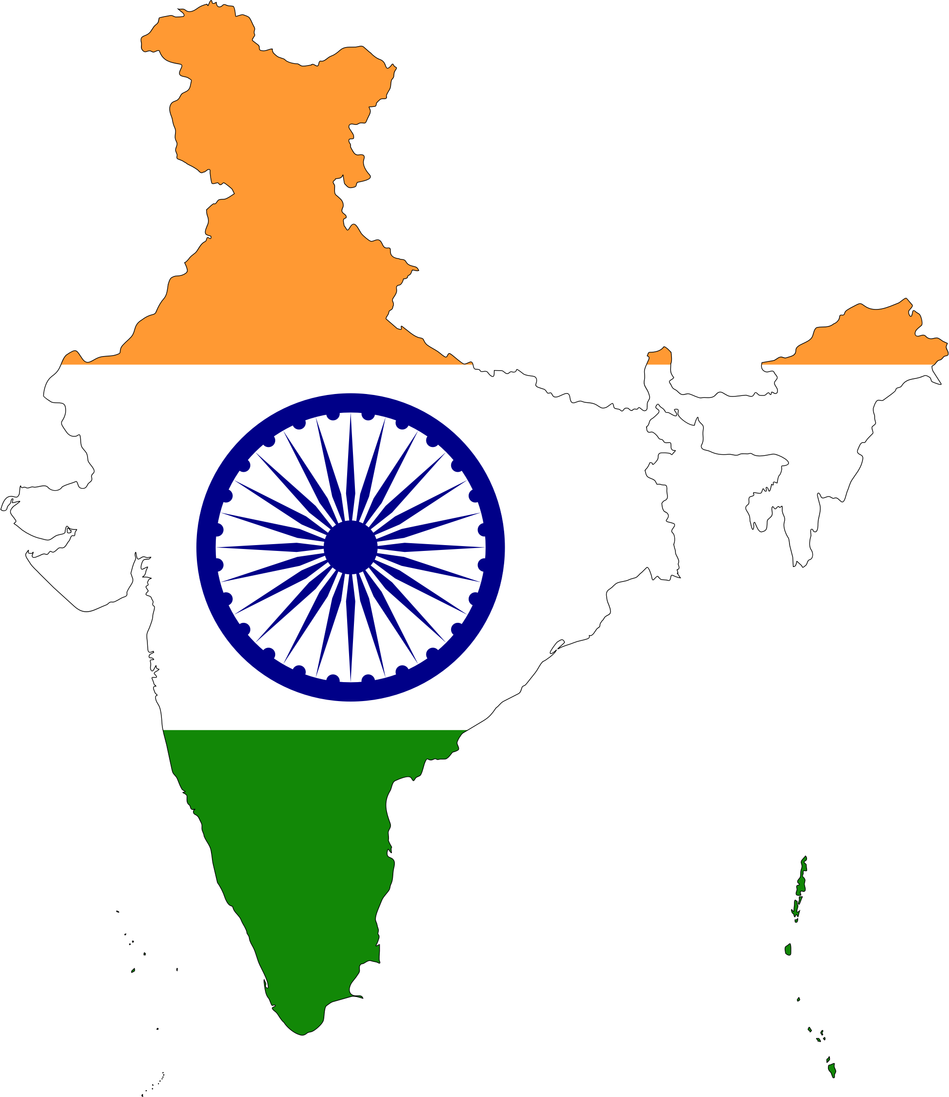 clipart of indian map - photo #16