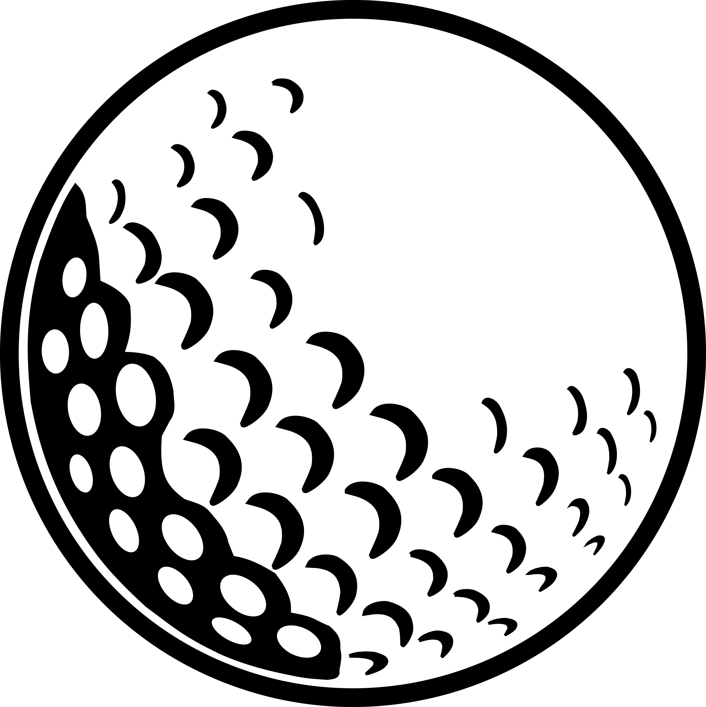 free clipart golf ball - photo #41