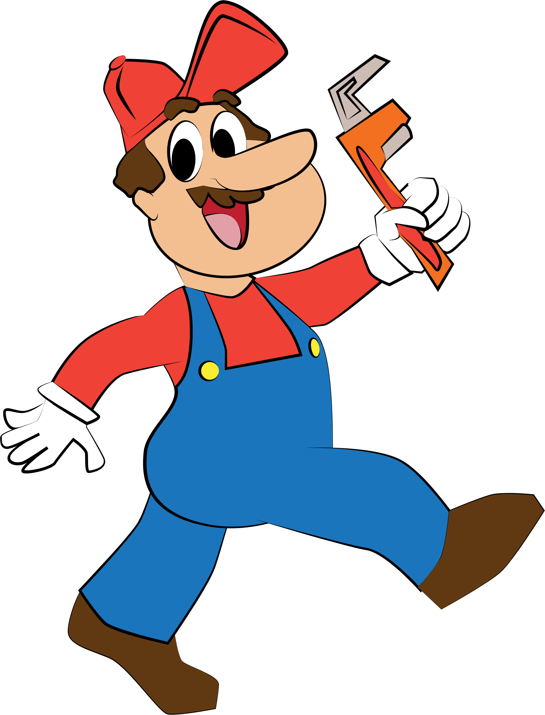 Clipart - Plumber