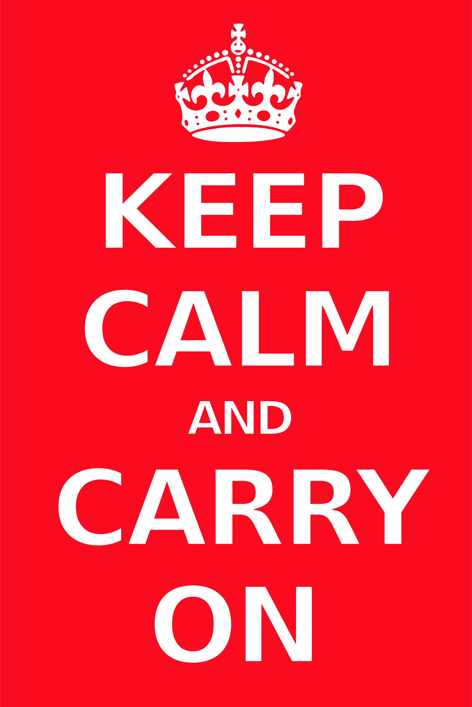 keep calm and carry on clipart - photo #19
