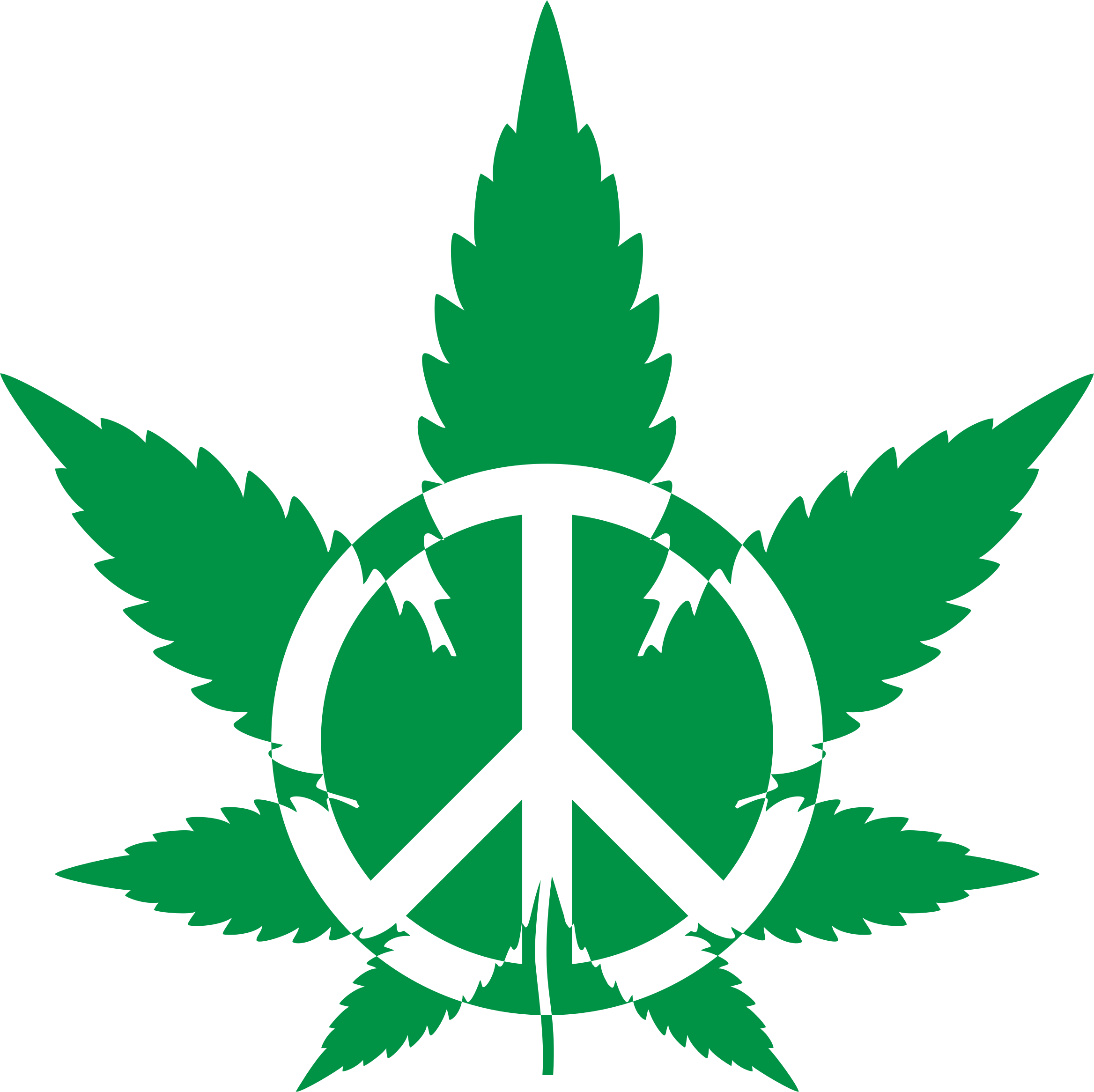 clipart cannabis leaf - photo #36