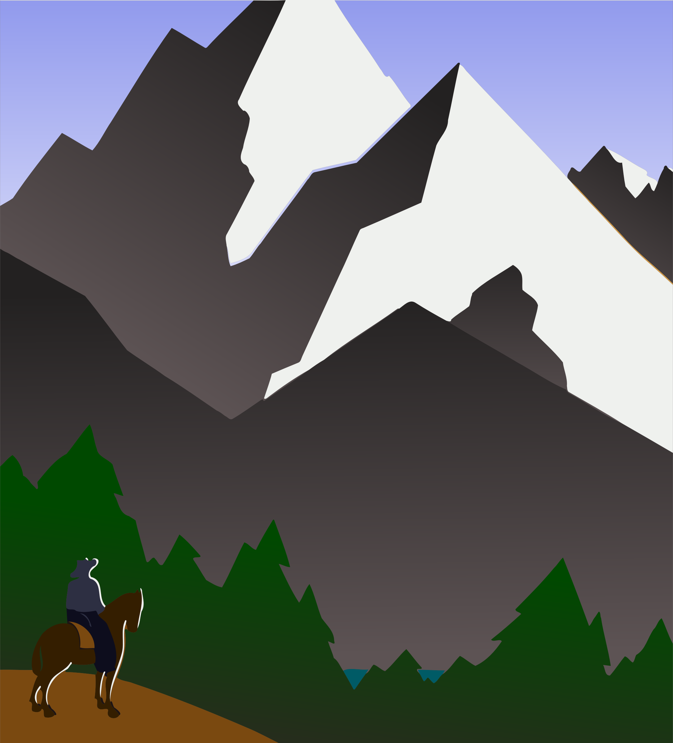 mountain images clip art