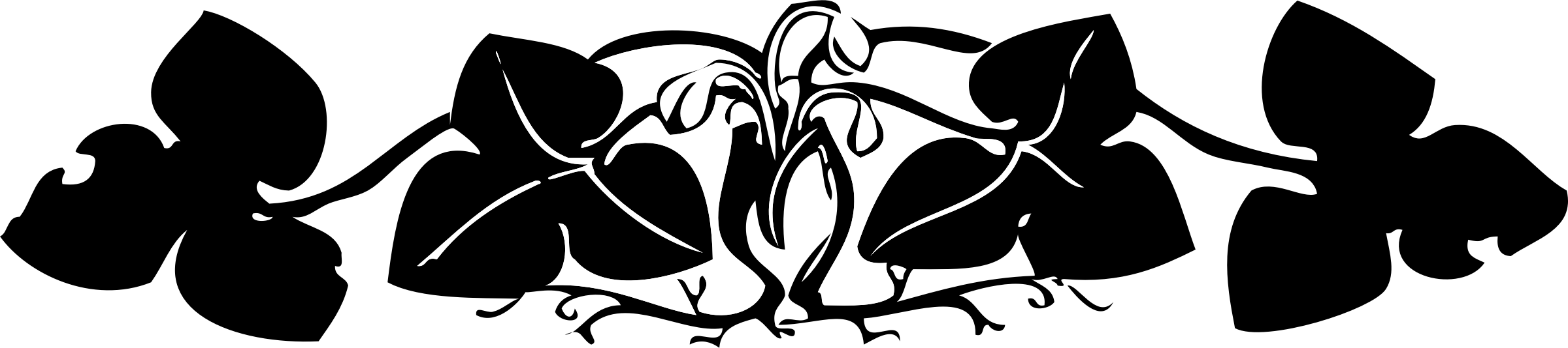 Floral border by slackpam