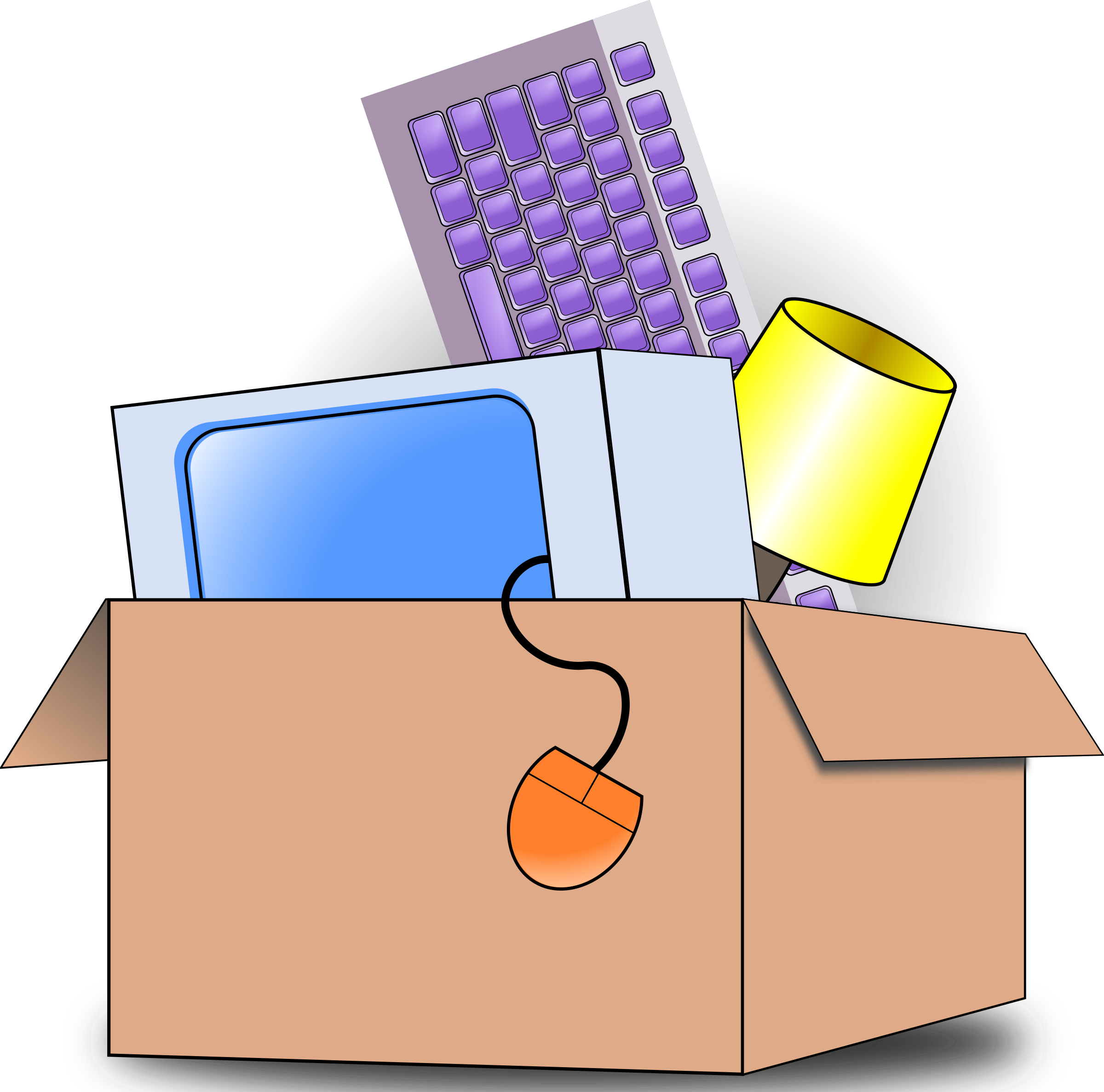 Clipart Packing and Moving