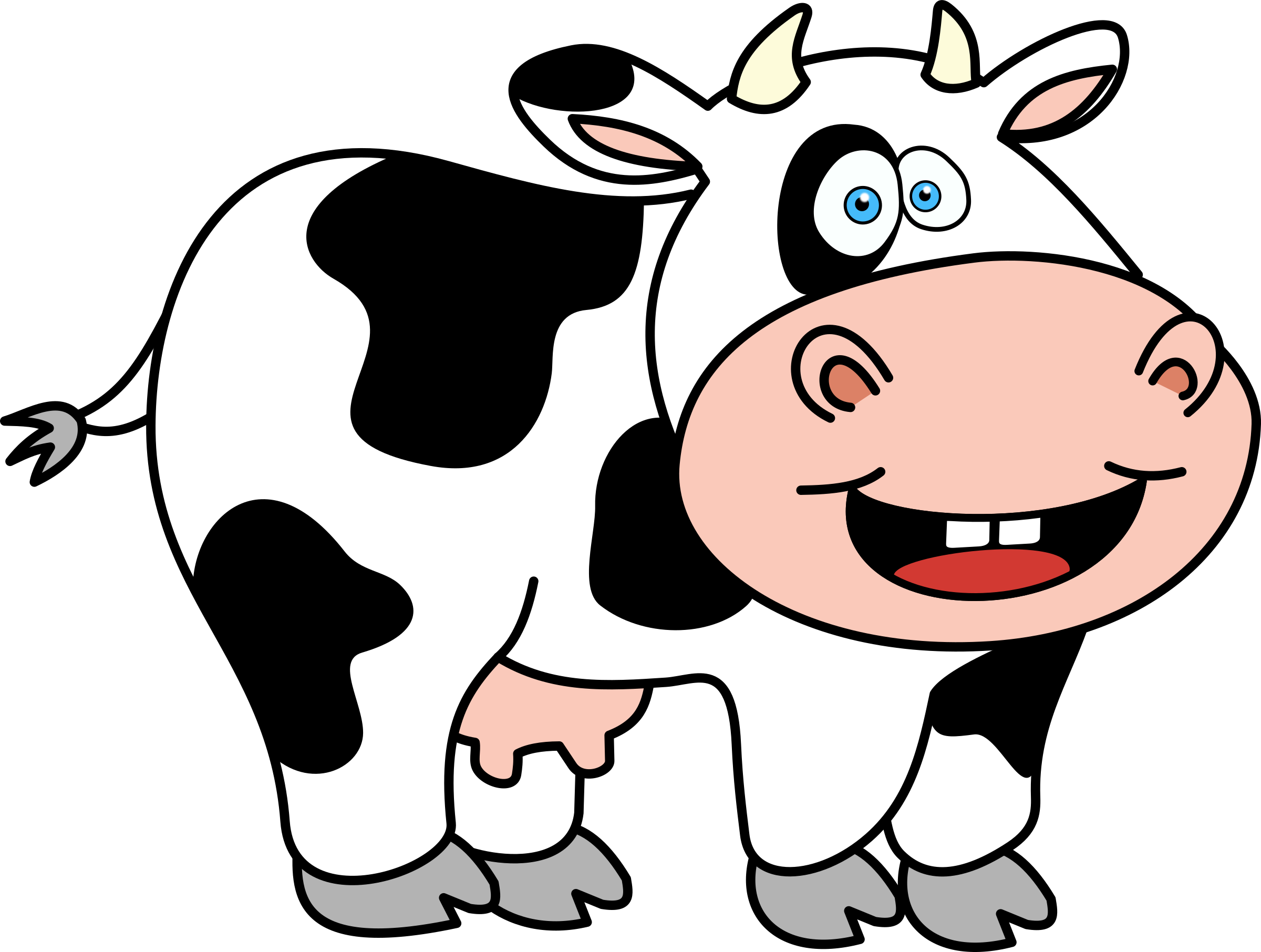 cow tipping clipart - photo #22