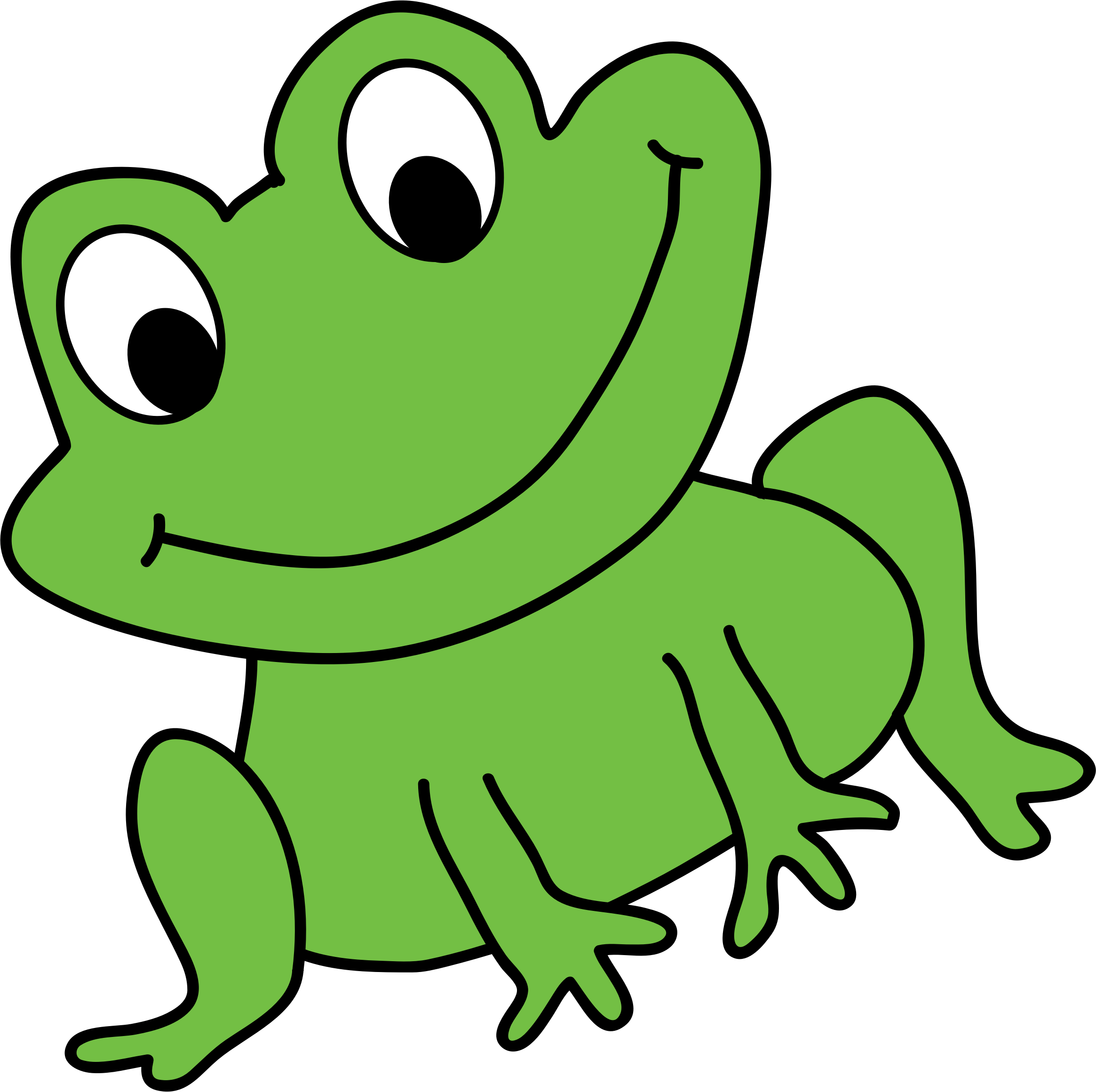 Clipart Frog 1