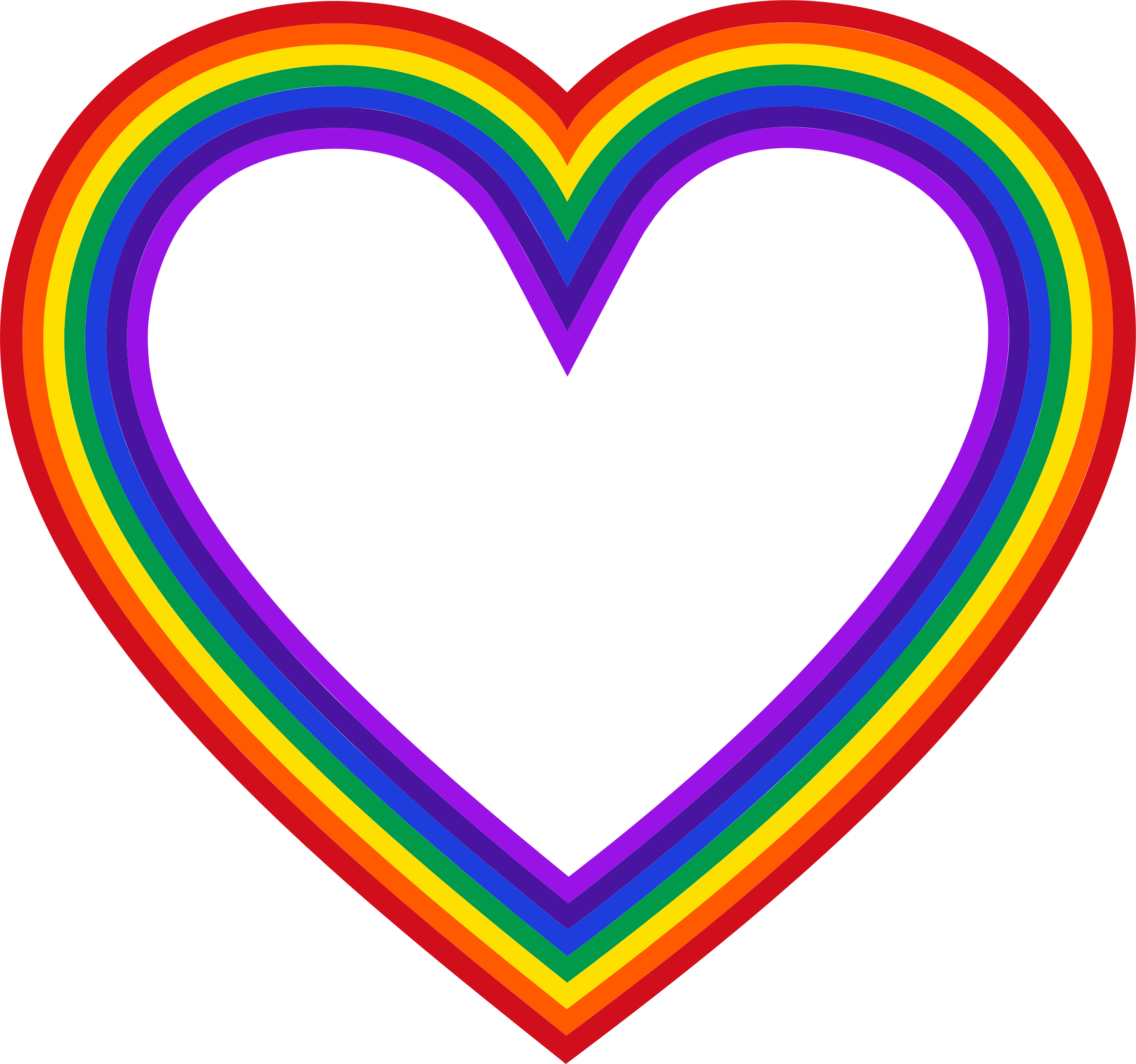 Free Free 100 Love Rainbow Svg SVG PNG EPS DXF File