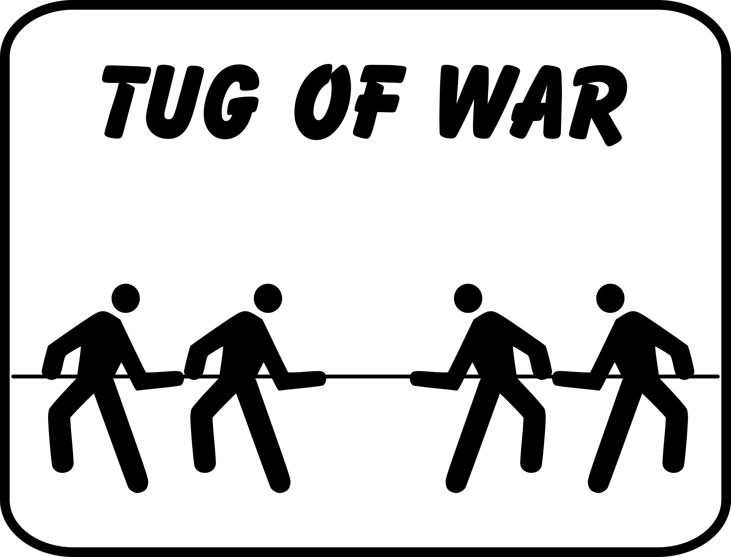 tug of war clipart images - photo #41