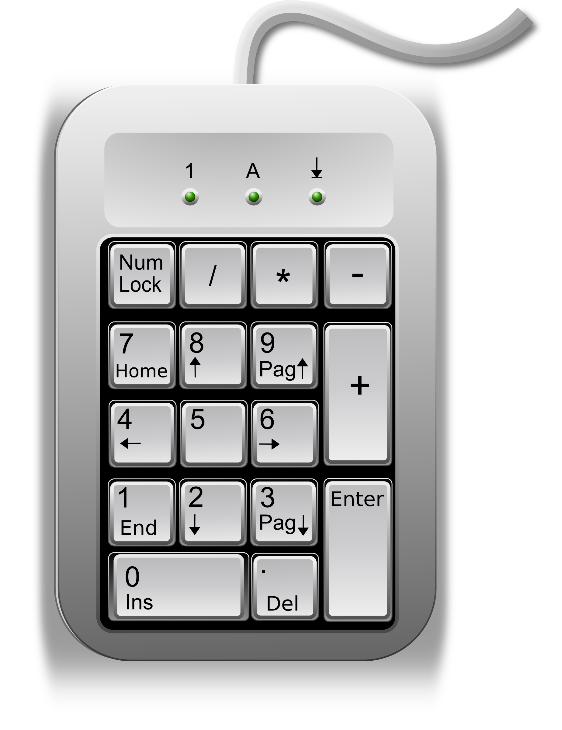 clipart external 10 key