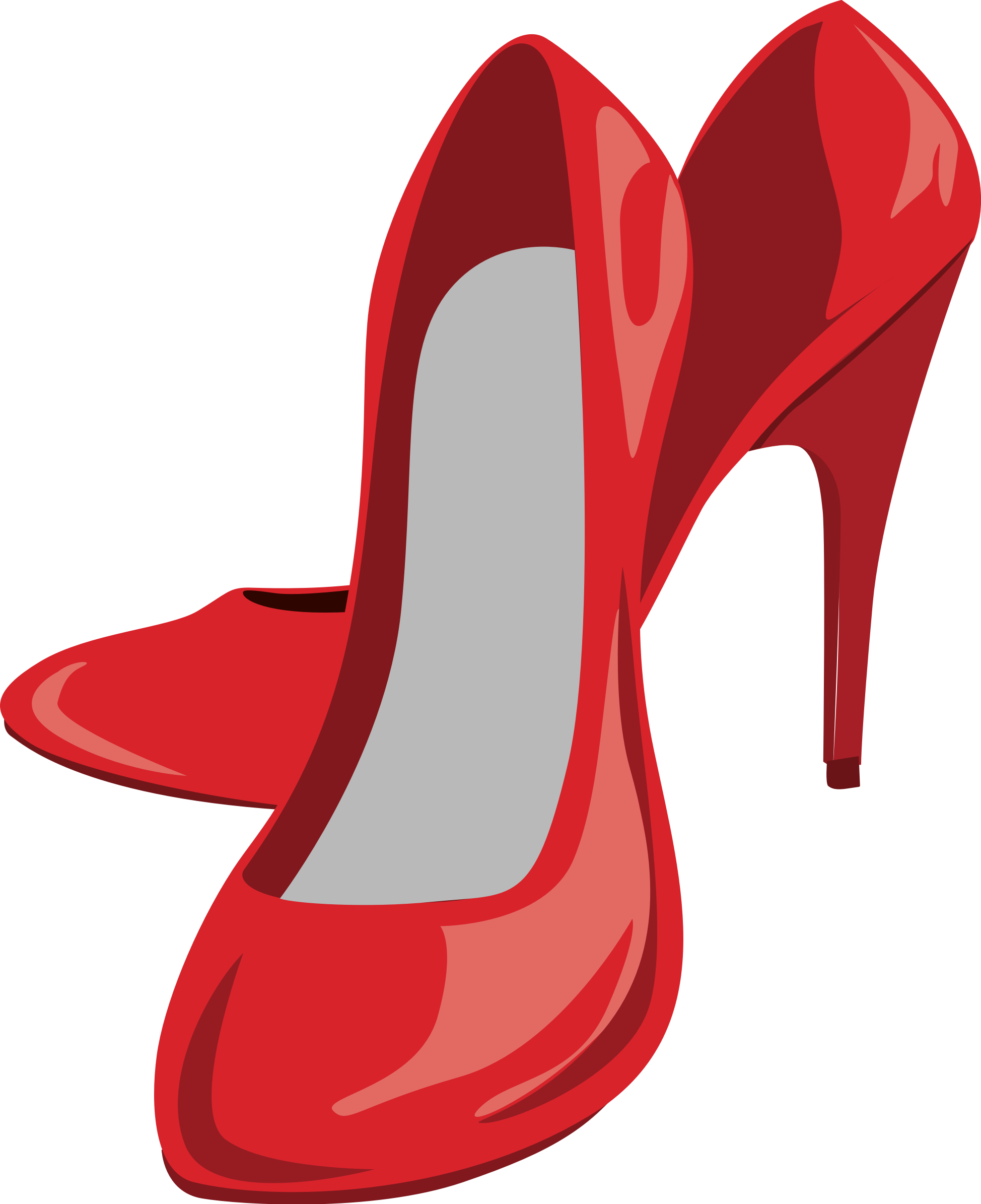  Clipart  High  Heel  Shoes 1 