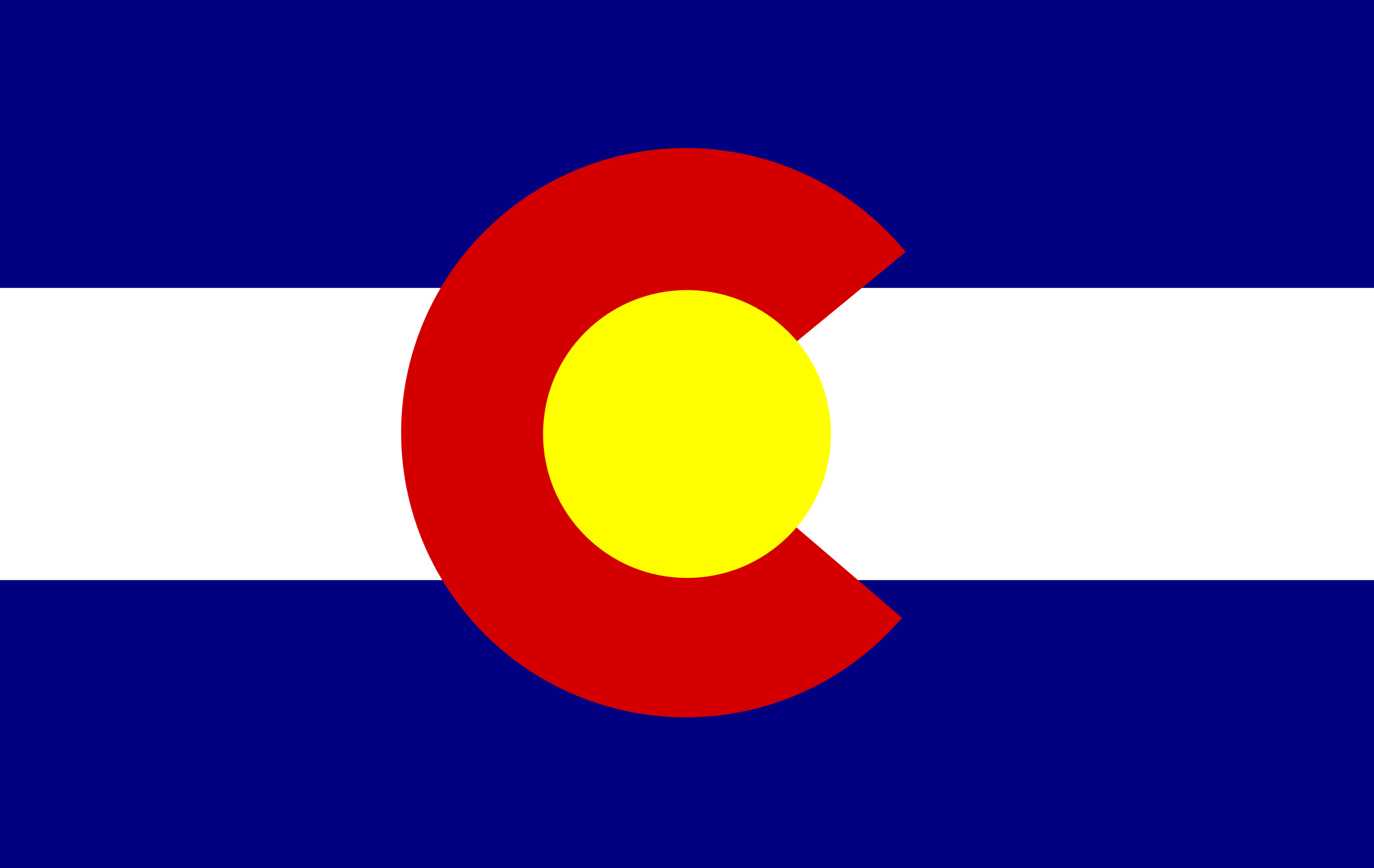 Clipart - Colorado Flag