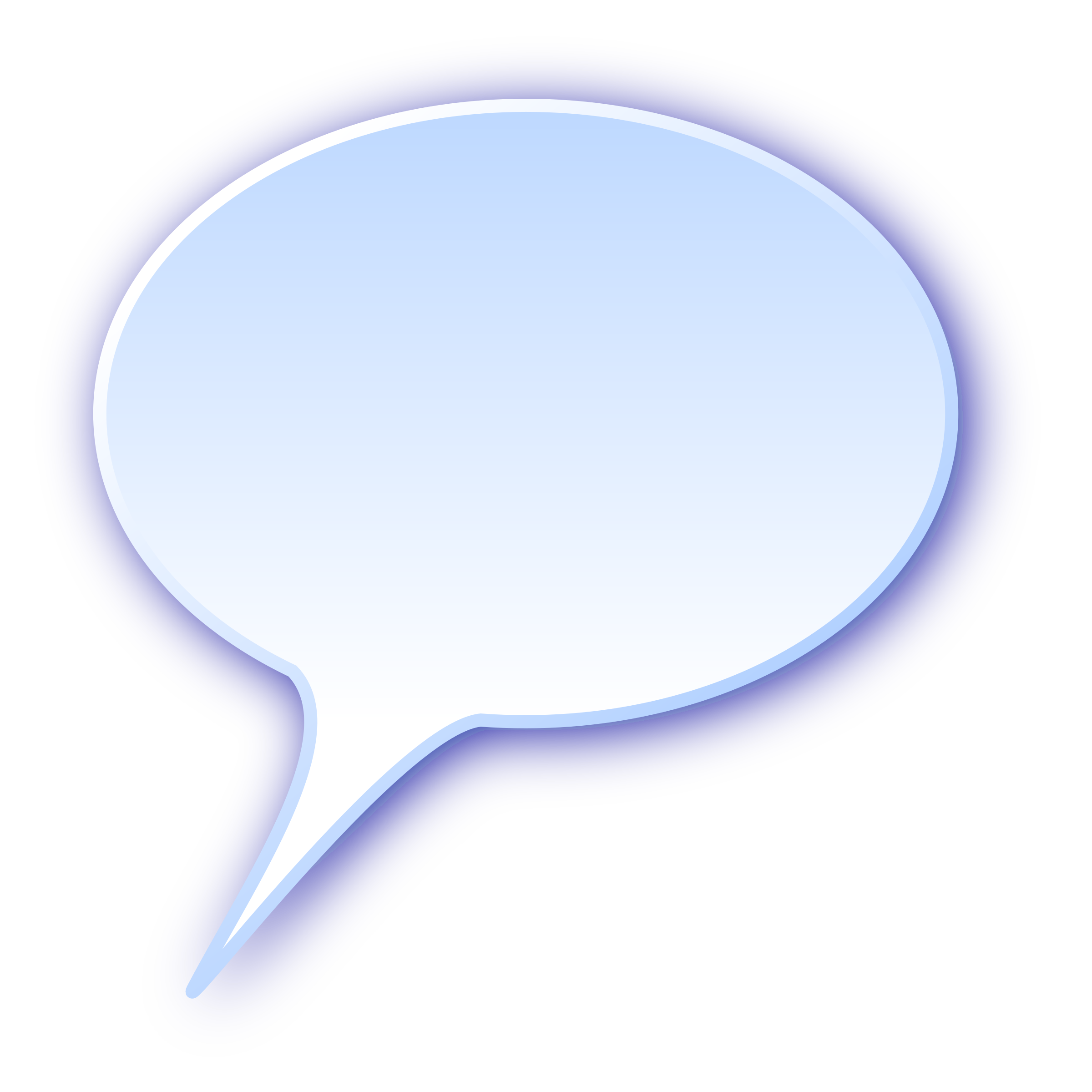 speech bubble 3d png