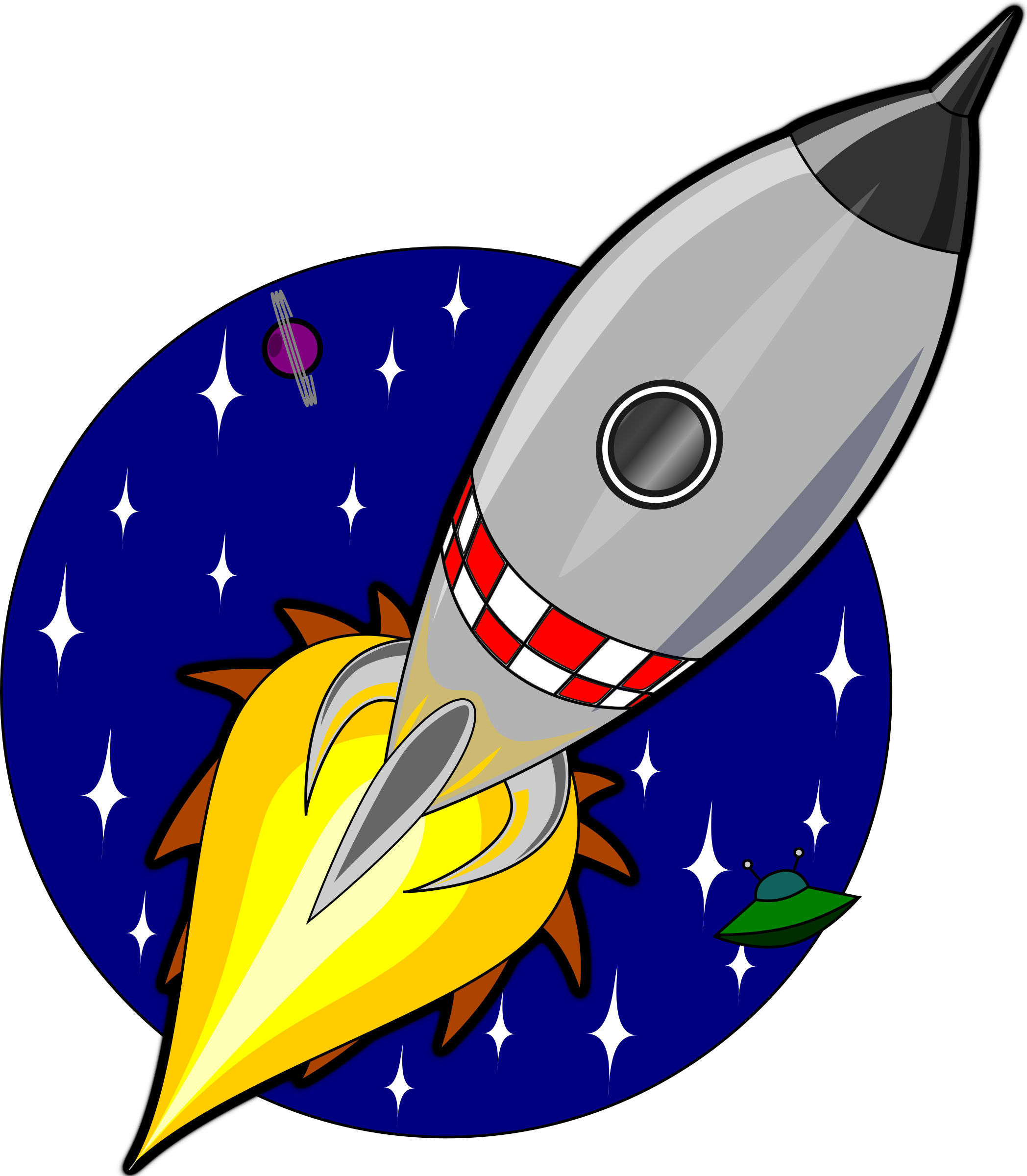 Rocket Launch Cartoon Images - Rocket Cartoon Clipart Clip Space Flying ...