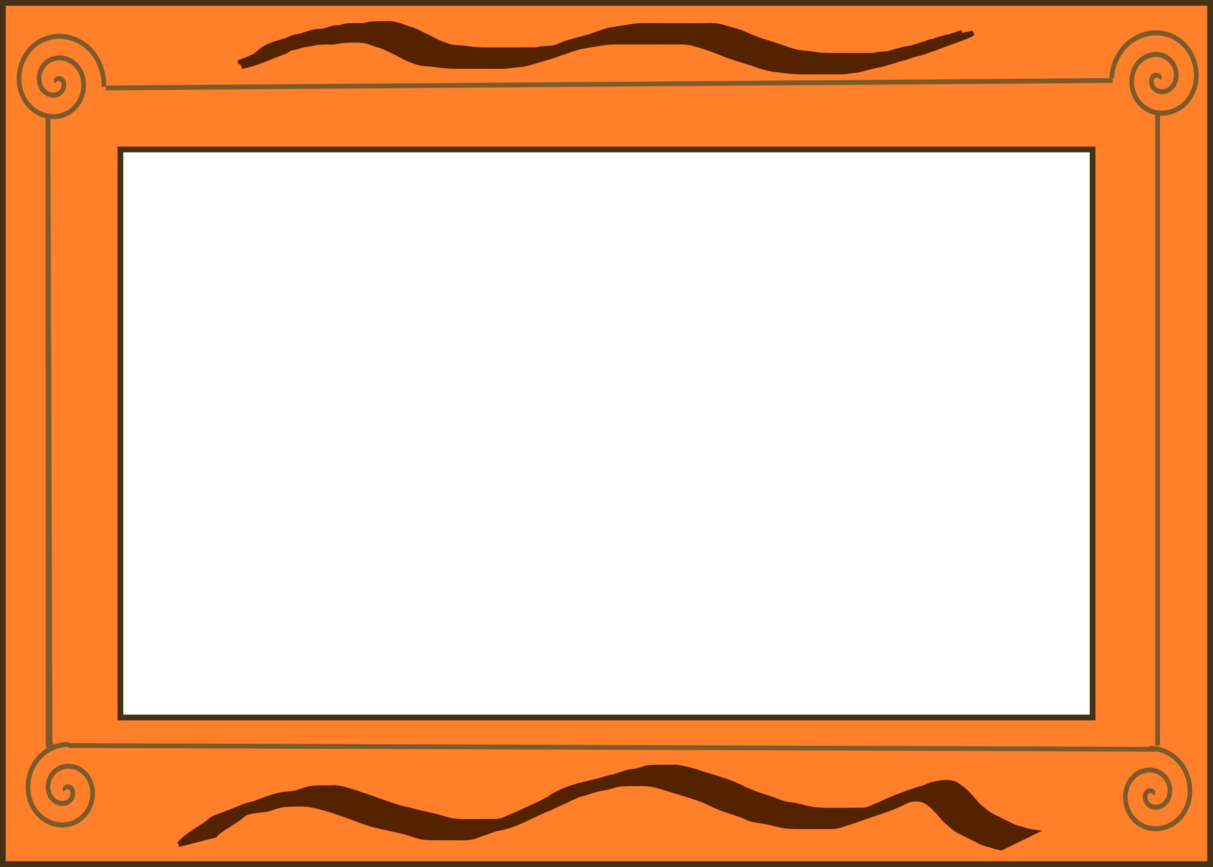 Clipart - Border with Ornaments