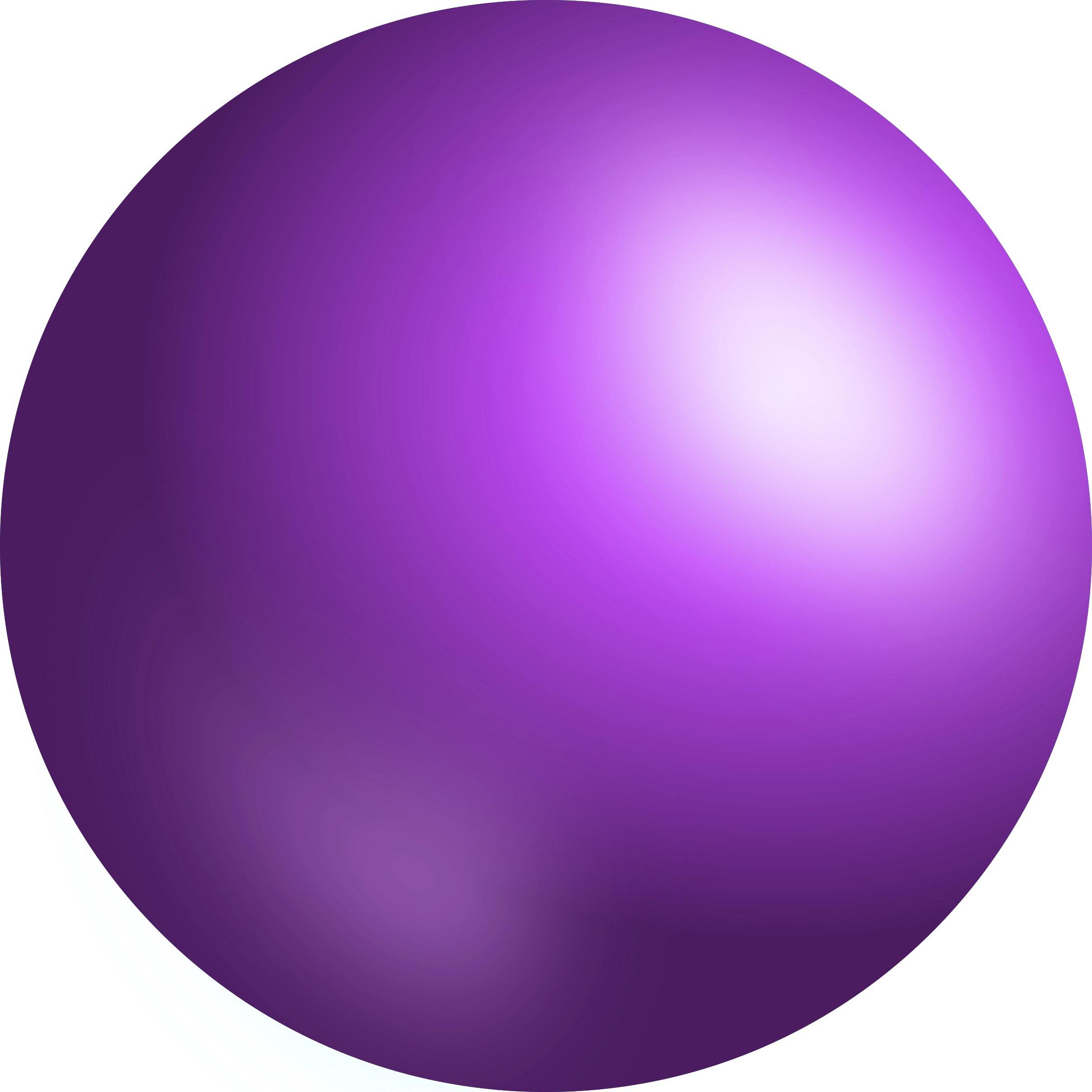 Clipart 3D Sphere in variable colors